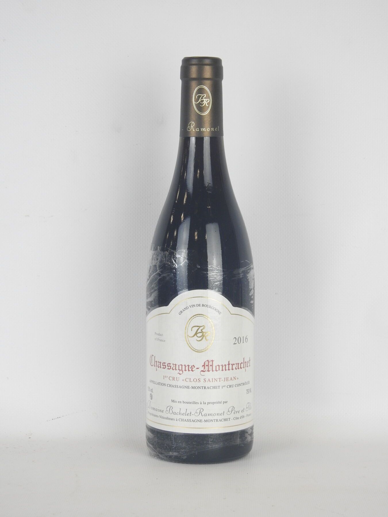 Null 1 bouteille Chassagne-Montrachet 1er cru Clos Saint Jean 2016 Domaine Bache&hellip;
