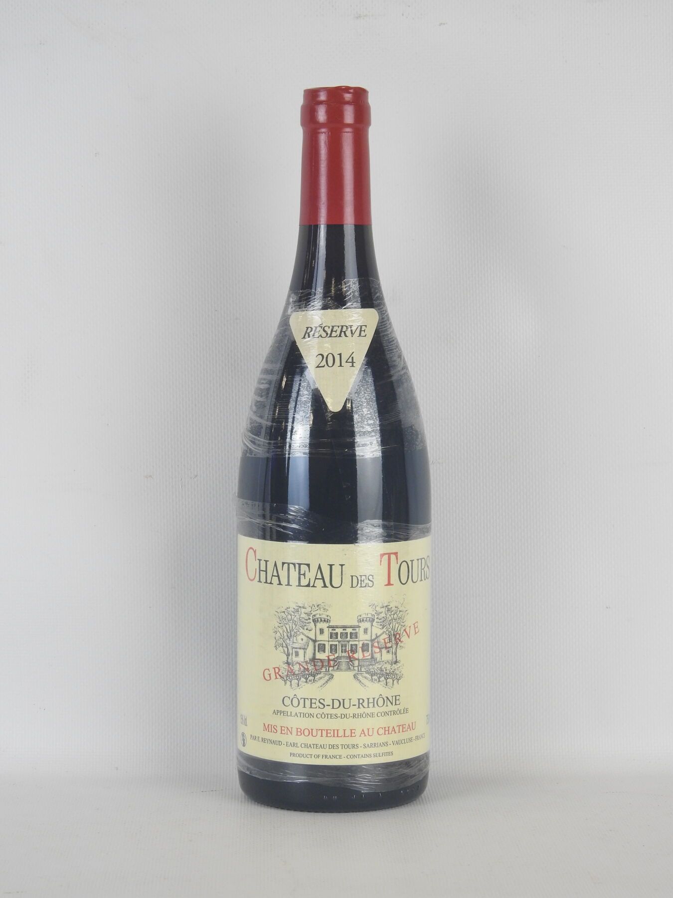 Null 1 botella Château des Tours Côtes-du-Rhône Réserve 2014