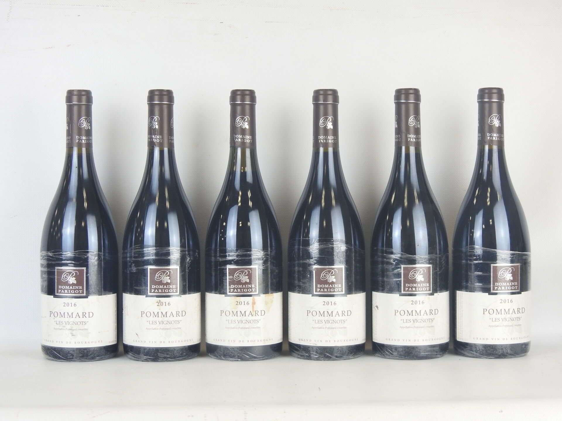 Null 6 bouteilles Pommard Les Vignots Domaine Parigot 2016