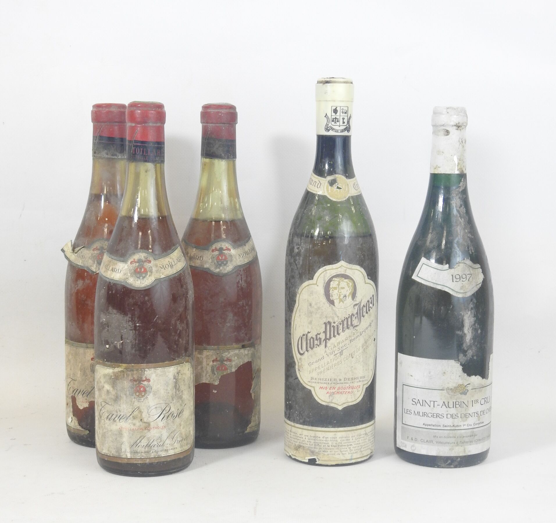 Null 5 bouteilles : Tavel chez Moillard-Grivot (3), Clos Pierre-Jean de chez Sér&hellip;