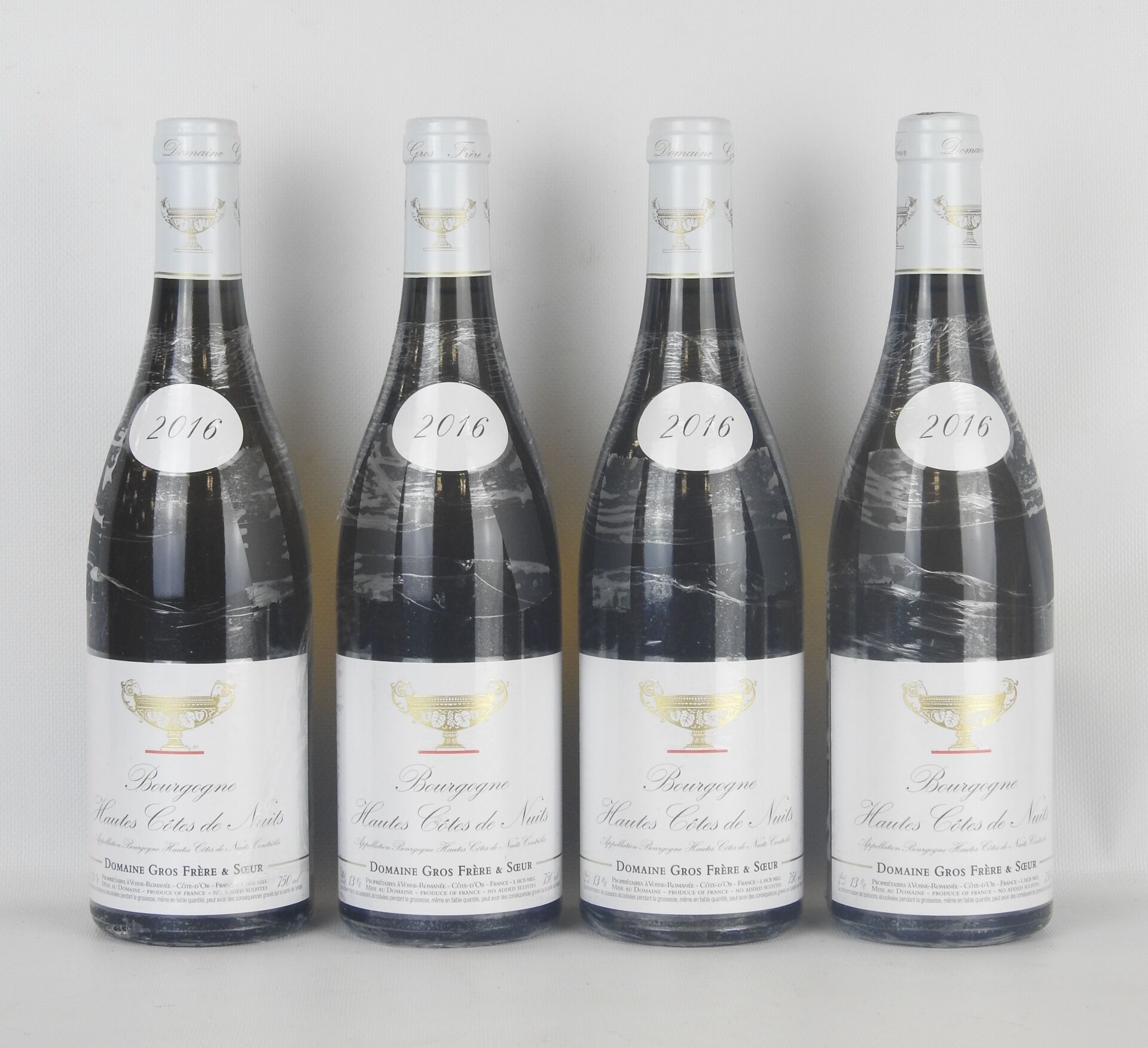 Null 4 bouteilles Hautes Cotes de Nuits Bourgogne Gros Frère et Soeur 2016