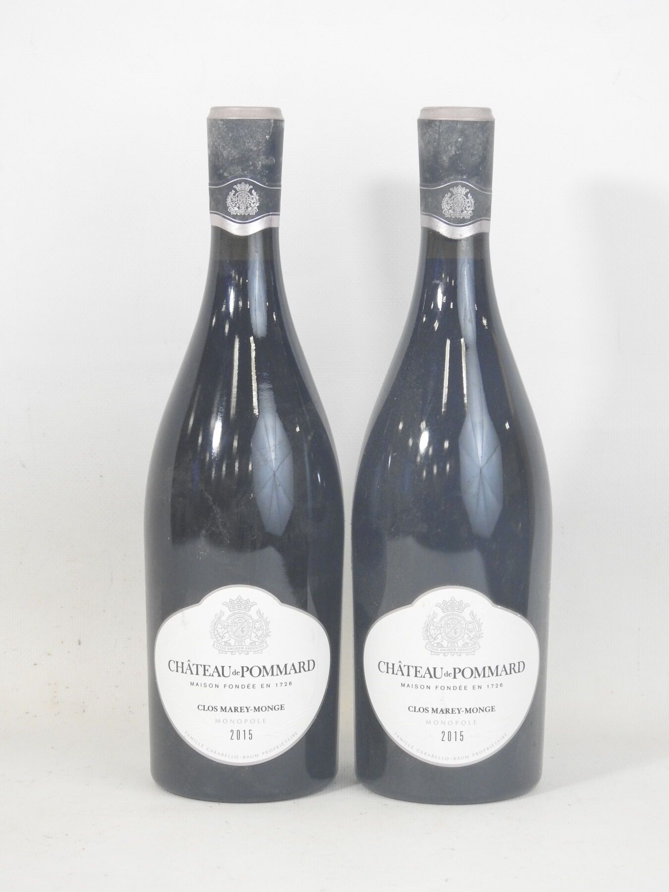 Null 2 Flaschen Château de Pommard Clos Marey-Monge 2015