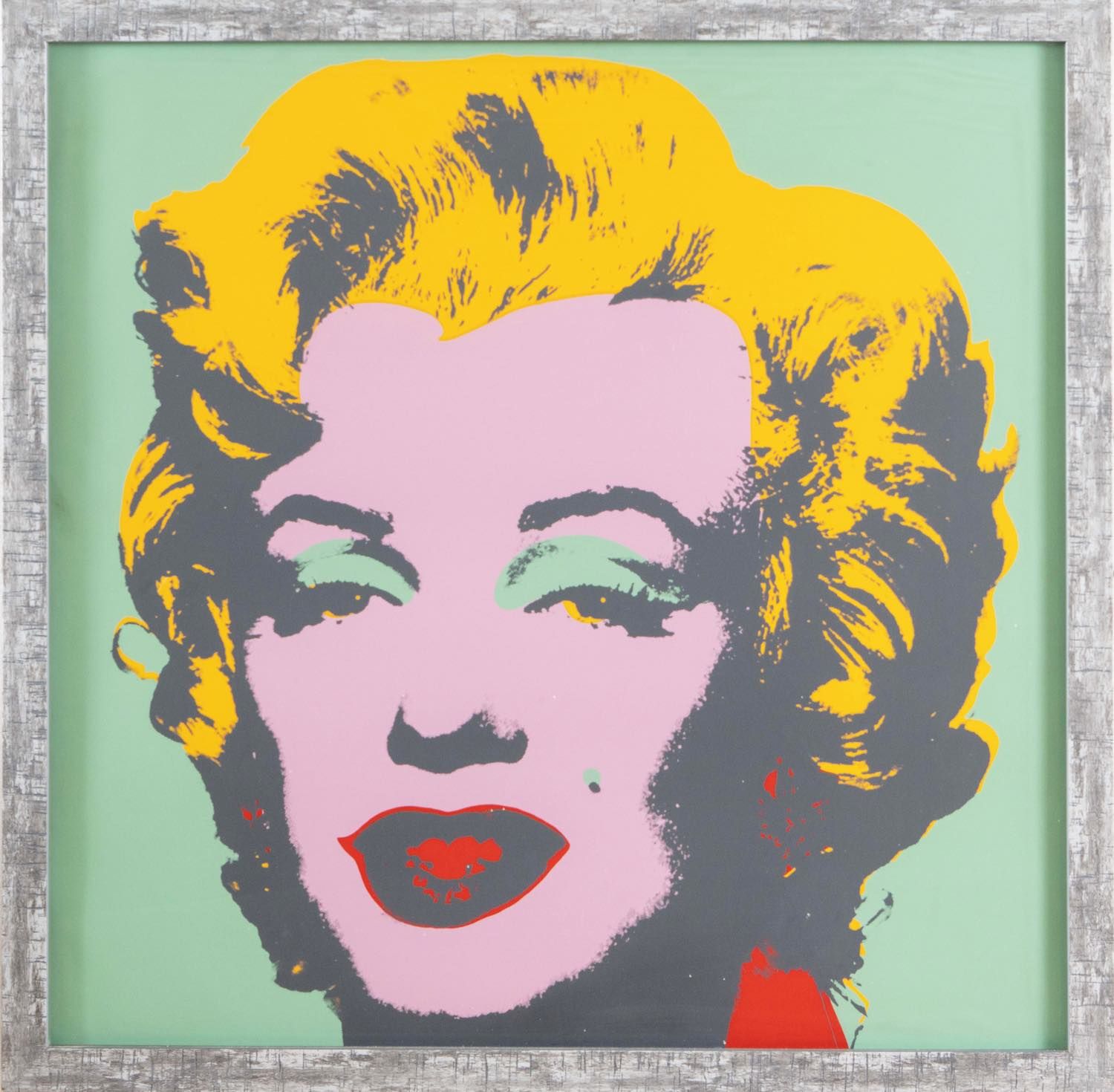 Andy Warhol (Pittsburgh 1928 - New York 1987), “Marilyn Monroe 
Farbserigrafie a&hellip;