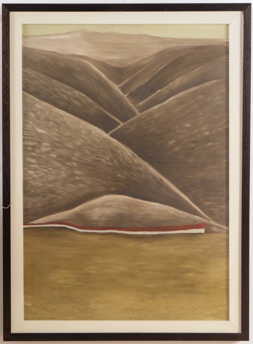 Patrizia Cantalupo (Fivizzano 1952), “Senza titolo”, 1981. 布面油画，背面有签名和日期 "Mpatri&hellip;