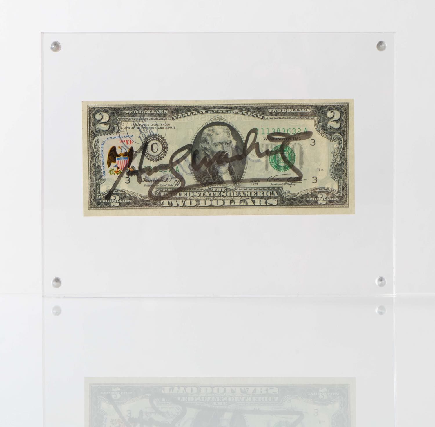 Andy Warhol (Pittsburgh 1928 - New York 1987), “2 dollars (Thomas Jefferson)”, 1&hellip;