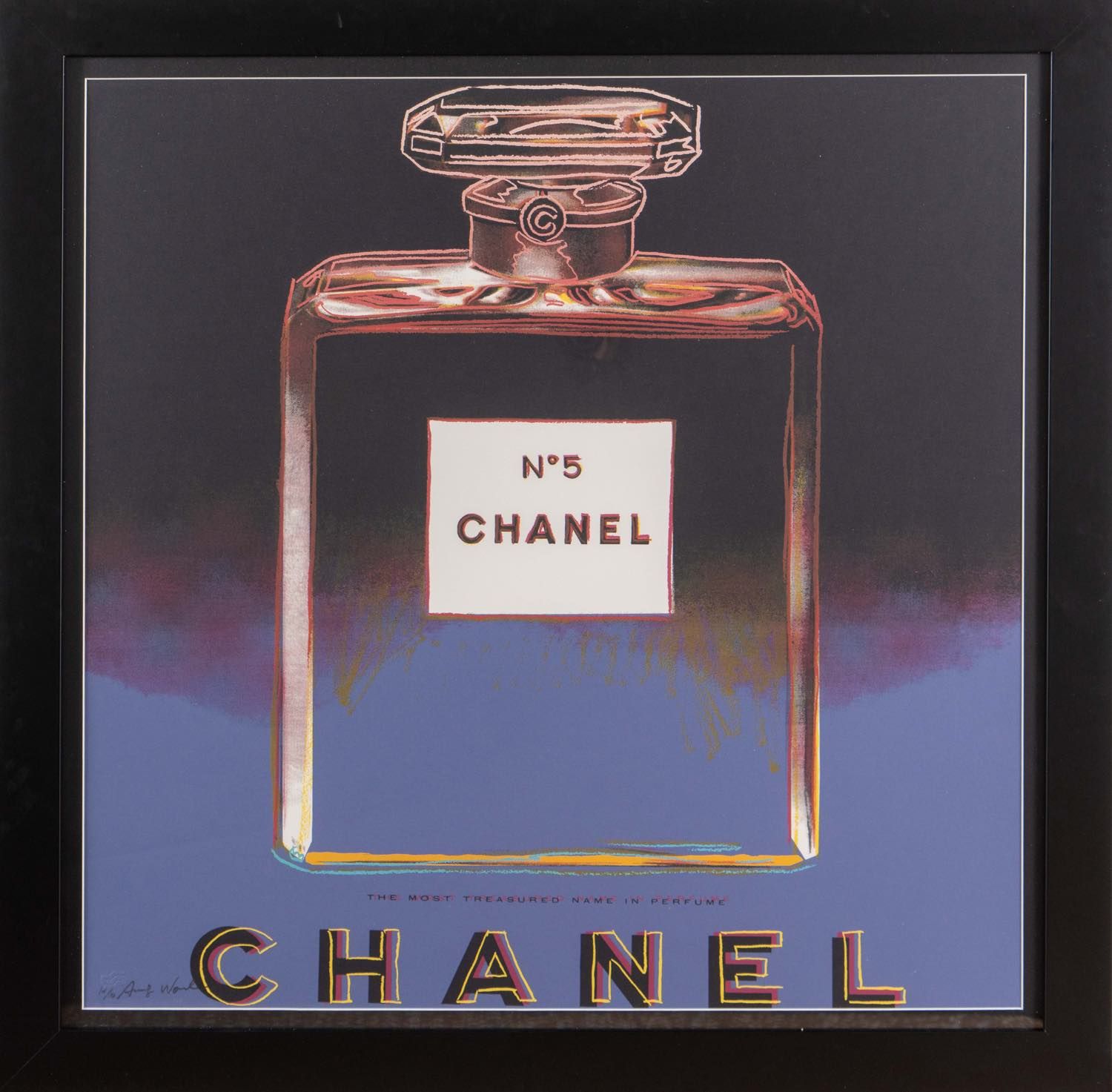 Andy Warhol (Pittsburgh 1928 - New York 1987), “Chanel”, 1985. Farbiger Siebdruc&hellip;
