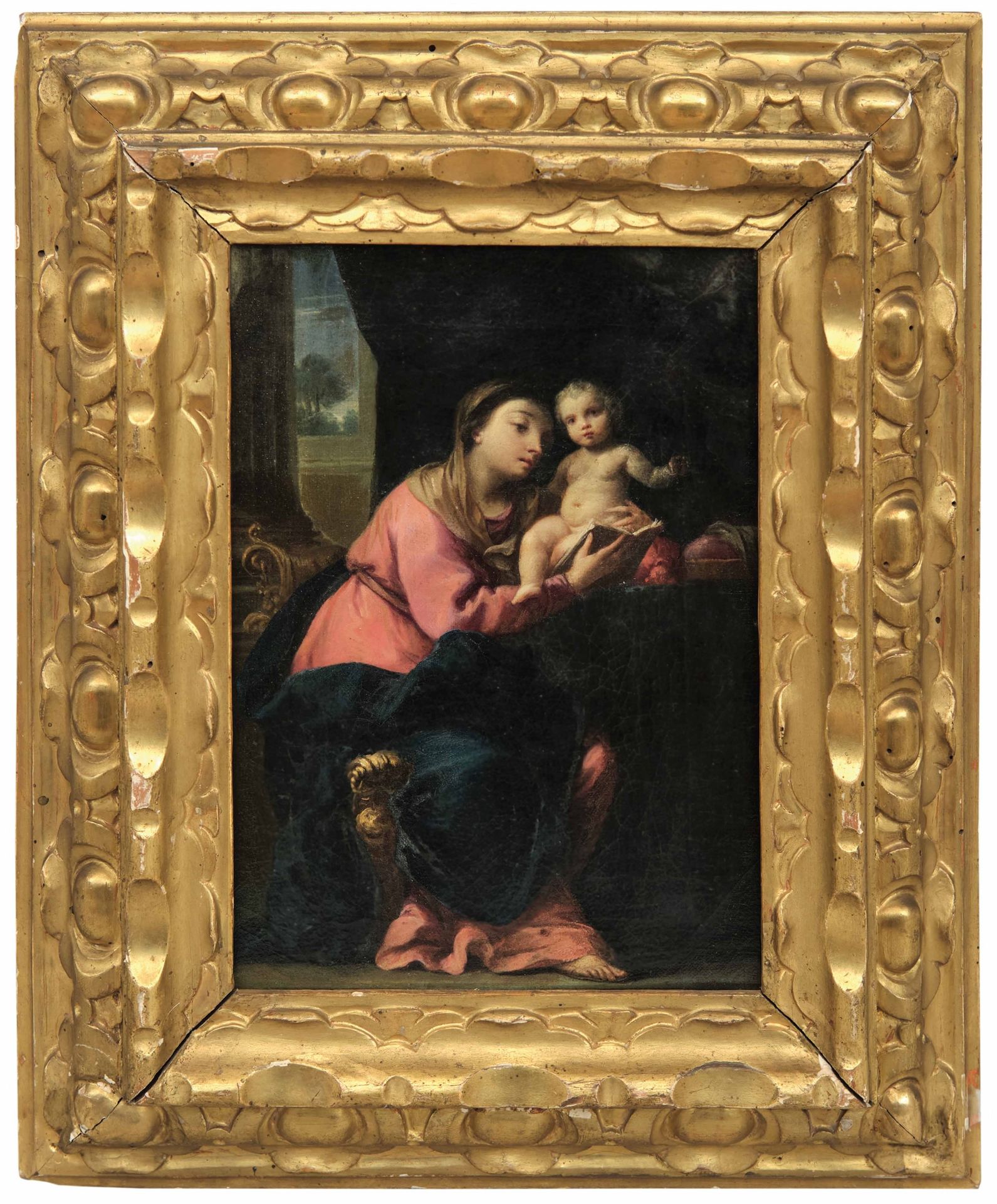 Teresa Muratori Moneta (Bologna 1662-1709), Madonna con Bambino oil on canvas, c&hellip;