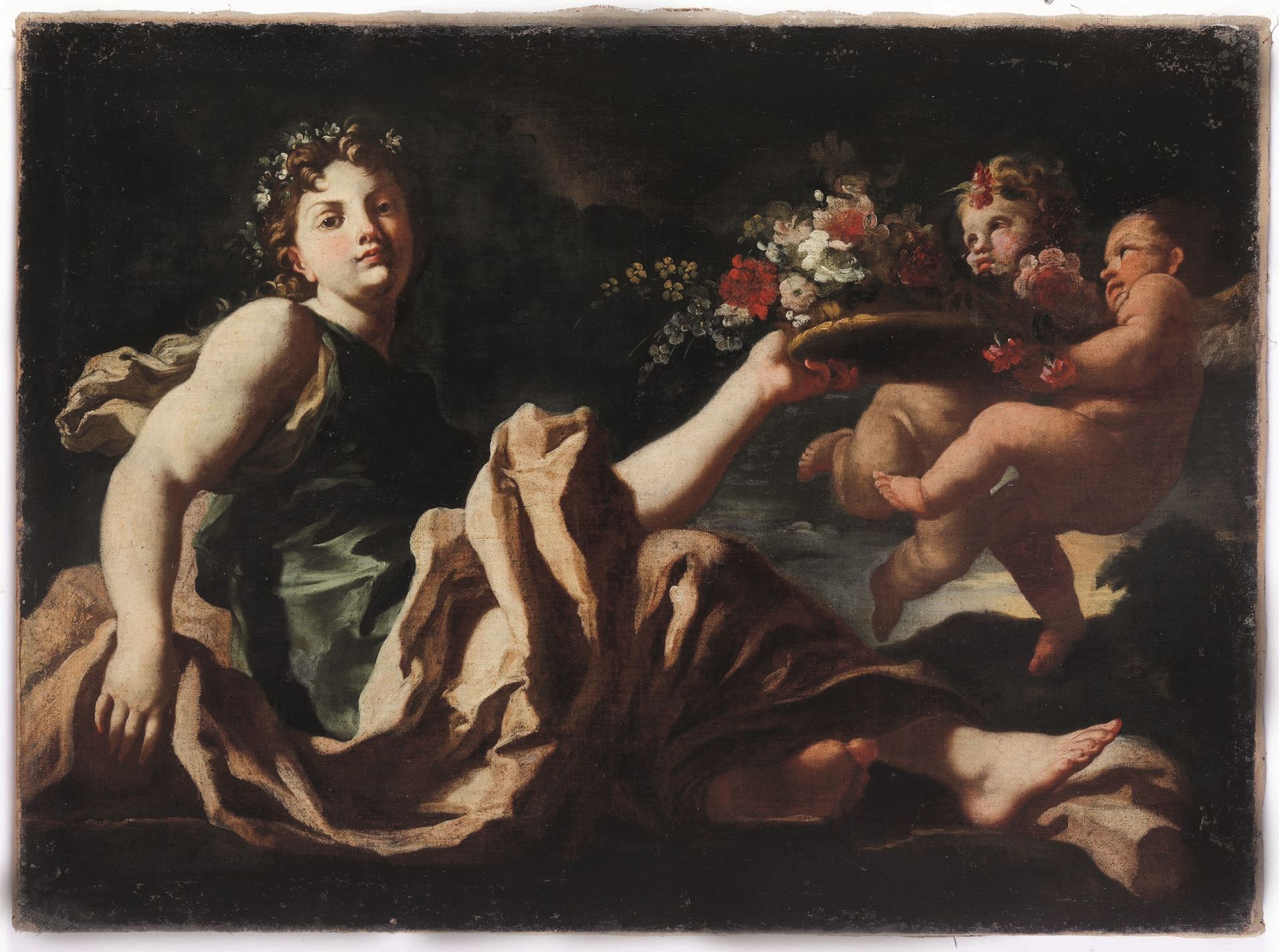 Francesco Solimena (Serino 1657 - Napoli 1747), attribuito a, Allegoria della Pr&hellip;