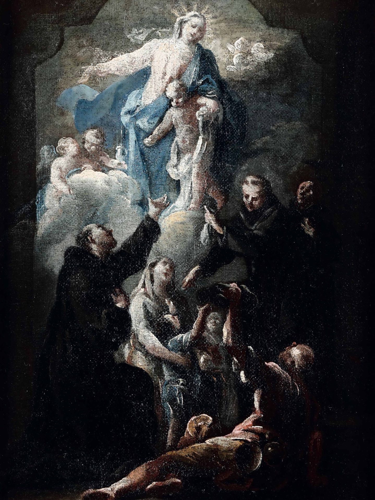 Giovanni Camillo Sacrestani (? 1660 - Firenze 1731), ambito di, Madonna con Bamb&hellip;
