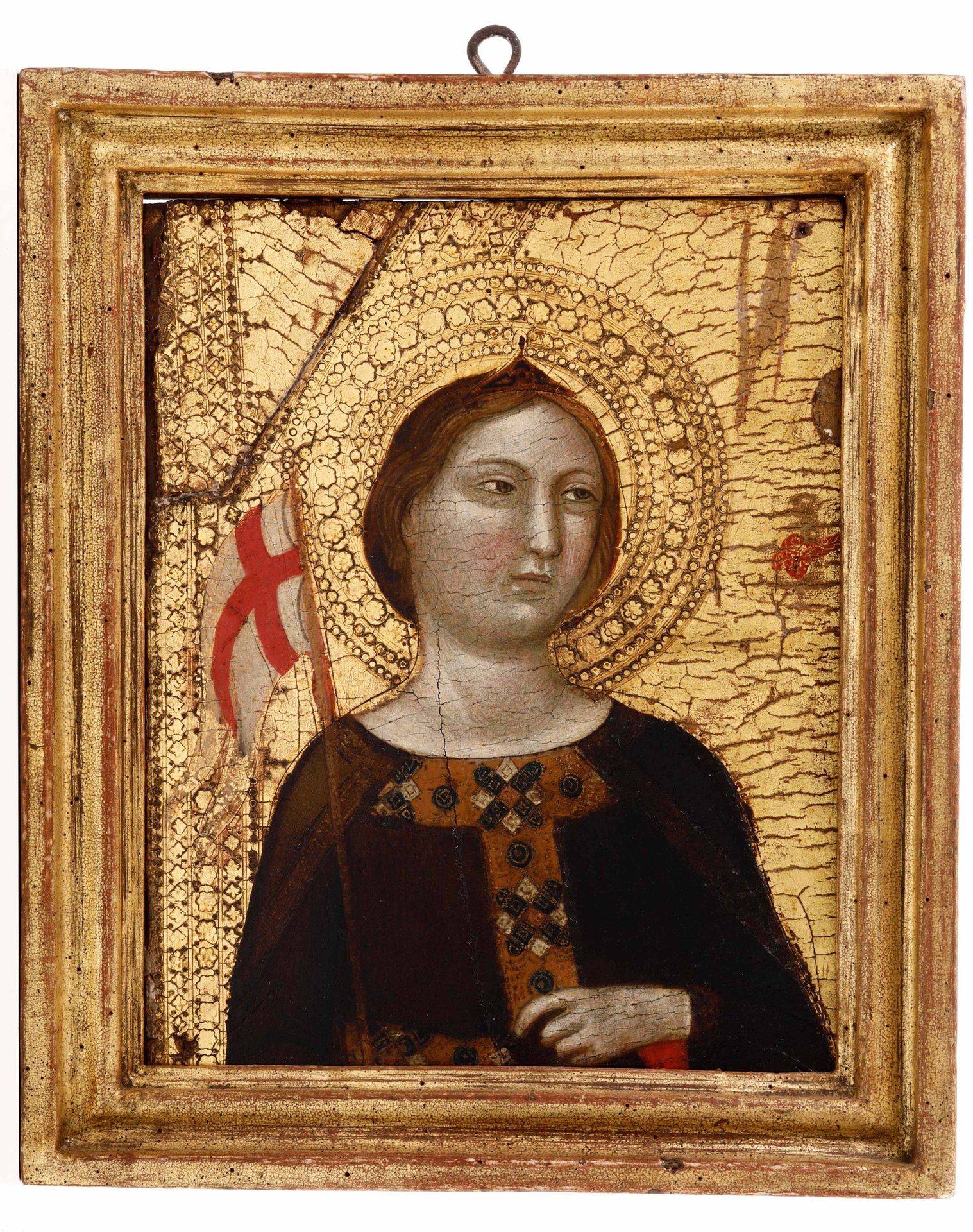 Jacopo del Casentino (Pratovecchio 1297-1349), attribuito a, Sant'Orsola tempera&hellip;
