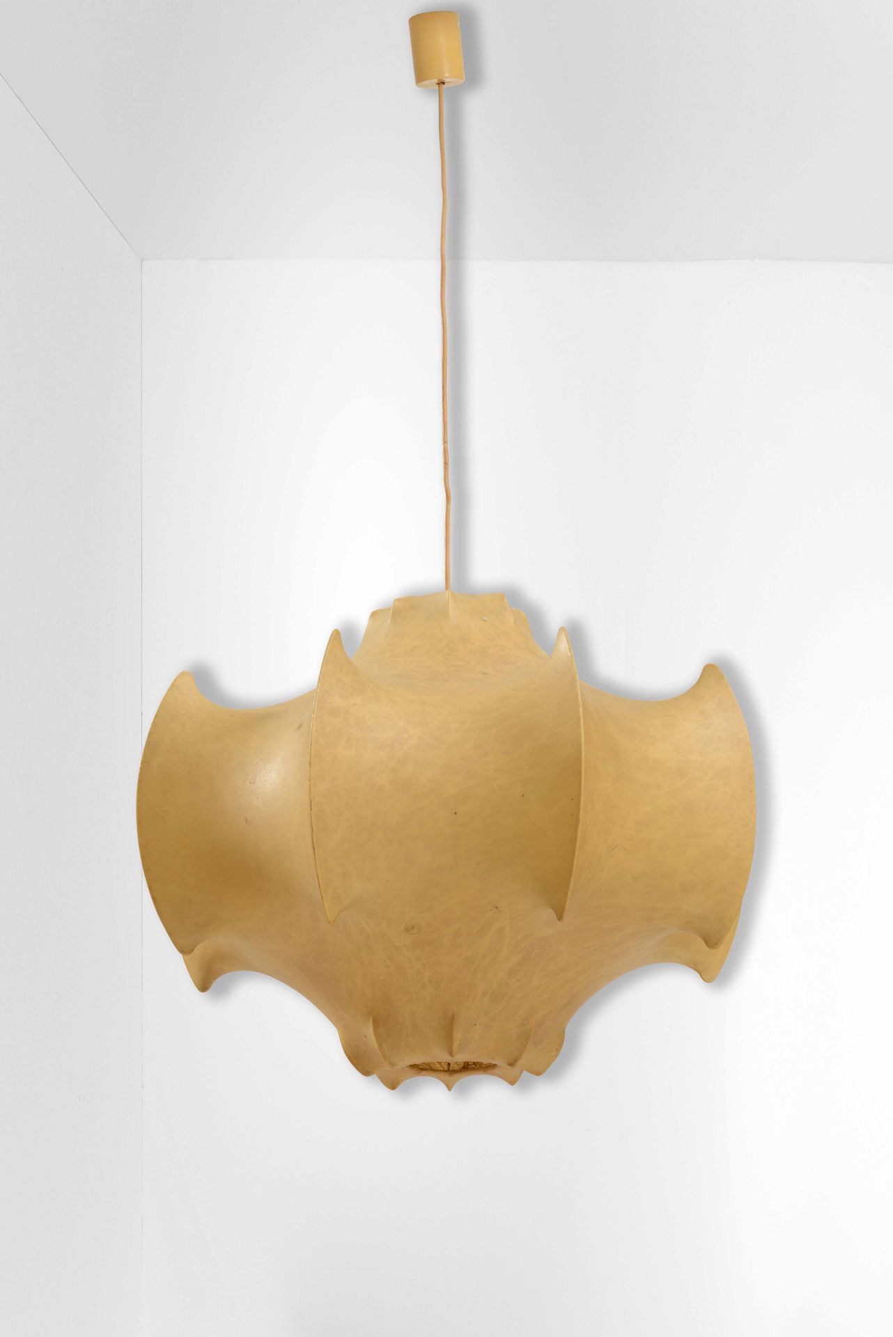 Achille Castiglioni, Suspension lamp mod. Taraxacum with metal structure and coc&hellip;
