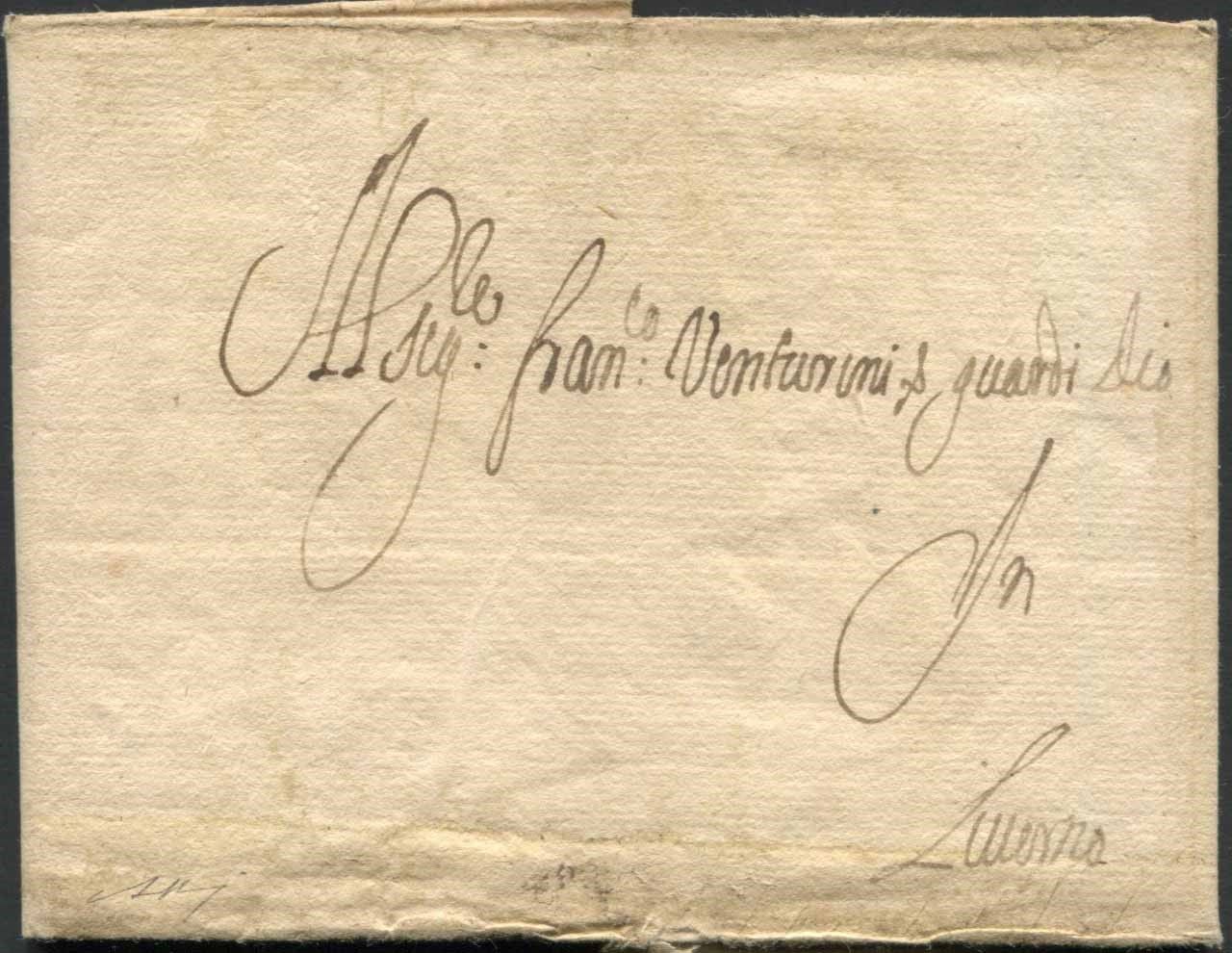 Lettera da Smirne (Impero Ottomano) per Livorno del 6 giugno 1681, giunta il 18 &hellip;