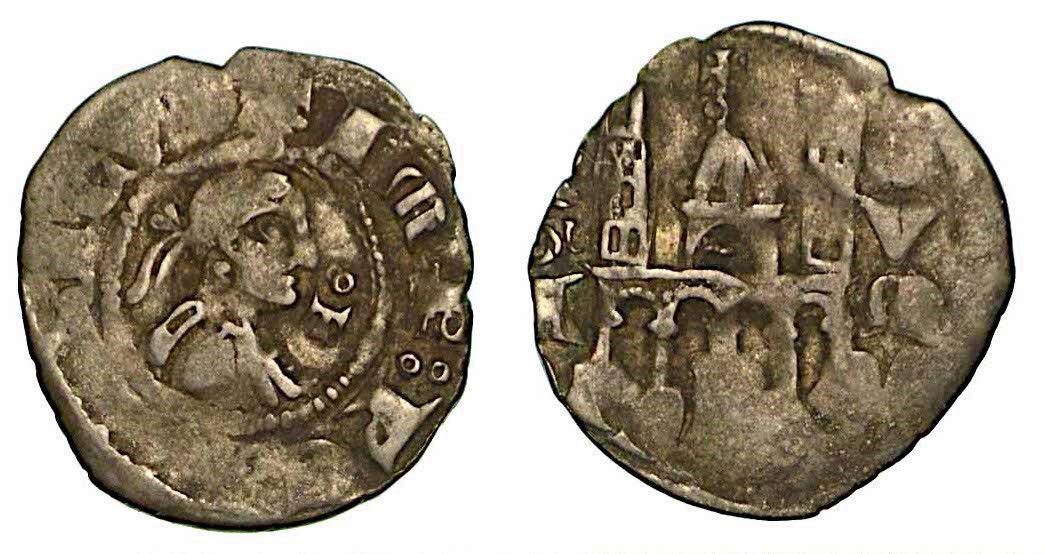 BERGAMO. Comune, a nome di Federico II (1194-1250)., Denaro planeto, anni 1270-1&hellip;