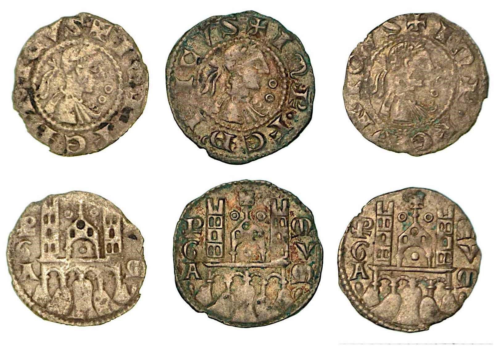 BERGAMO. Comune, a nome di Federico II (1194-1250)., Lotto di tre esemplari. Den&hellip;