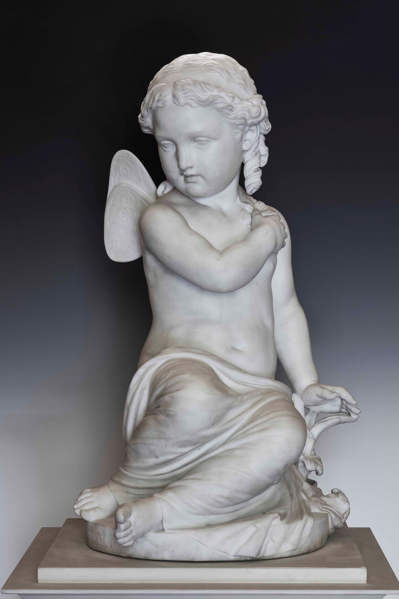 Pio Fedi (1816 Viterbo-1892 Firenze), Allegoria dell’Innocenza. Marmo bianco. Is&hellip;