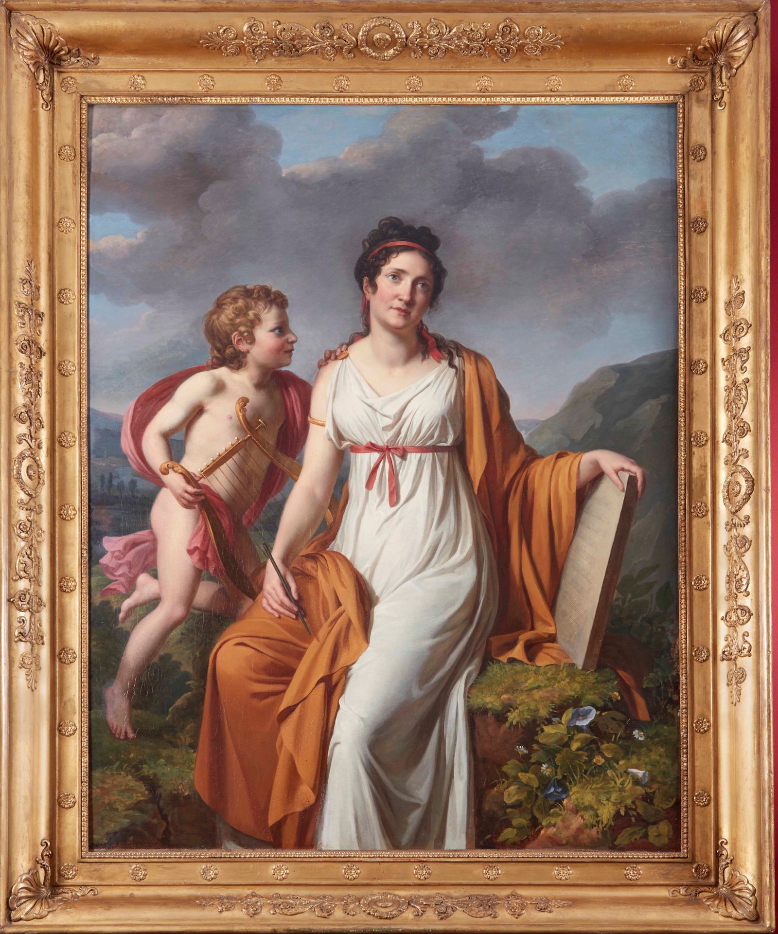 Marie-Guilhemine Benoist (1768 Parigi-1862 Parigi), Ritratto di Madame de Reiset&hellip;