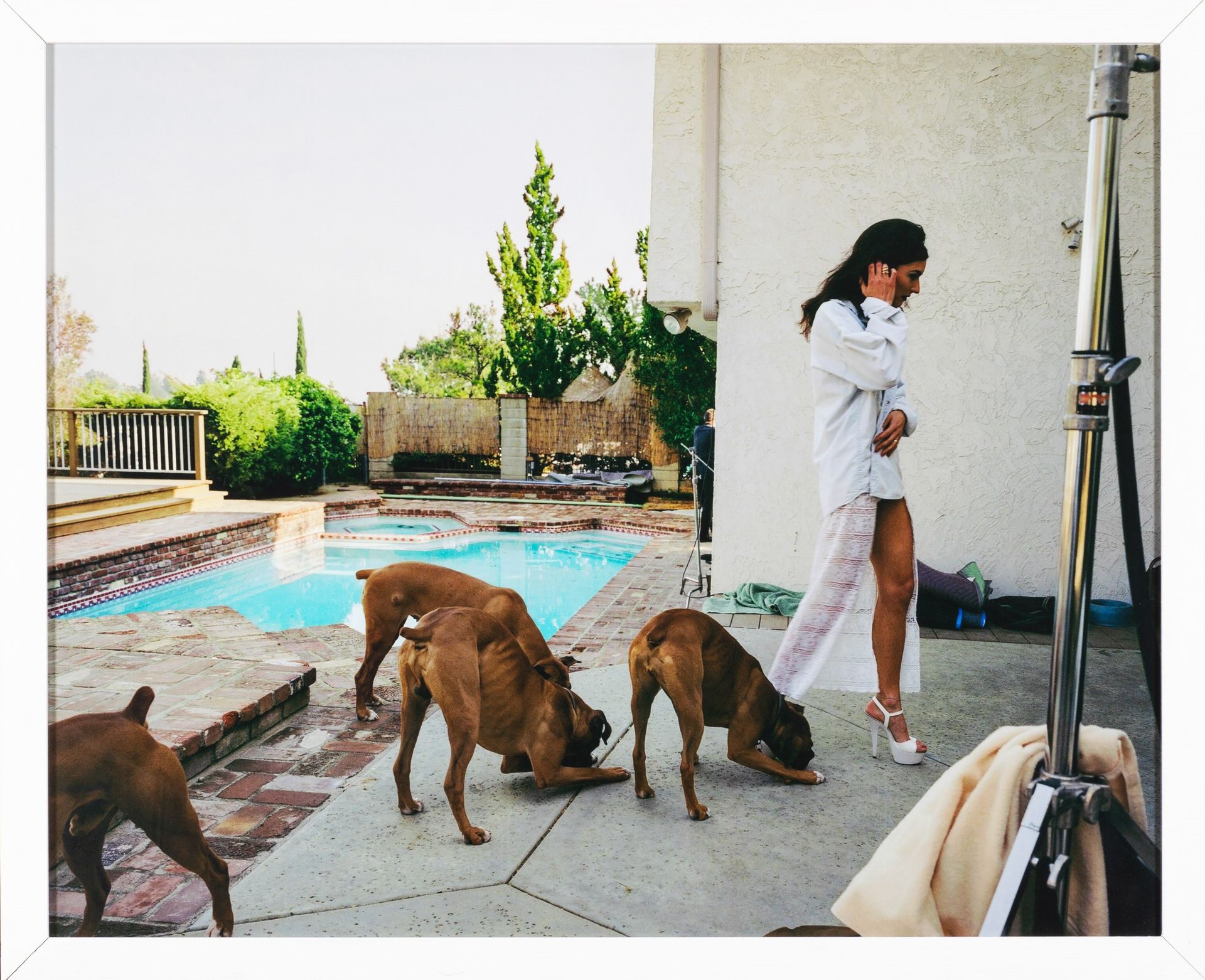 Sultan Larry, Boxers, Mission Hills from the series “The Valley”, Ed 4/10, Firma&hellip;