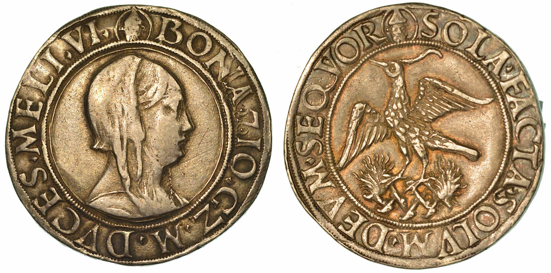 Null MILAN. GIAN GALEAZZO MARIA SFORZA - REGENCY OF BONA DI SAVOIA, 1476-1480. T&hellip;
