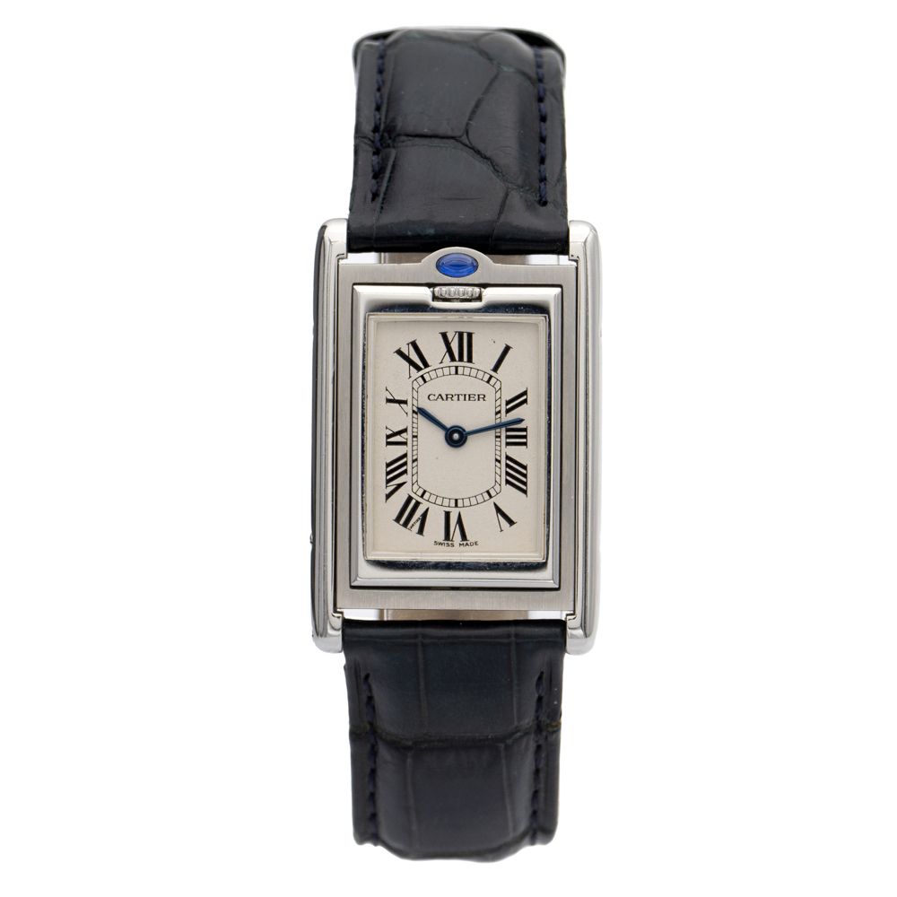 Cartier Tank Basculante, wristwatch 2000er Jahre ca., , kippbares rechteckiges G&hellip;