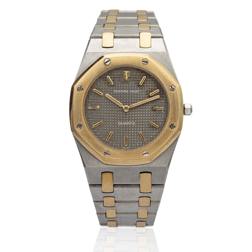 Audemars Piguet Royal Oak, wristwatch 1990年左右，精钢和18K黄金材质，八角形表壳，30厘米。1691 - B6017&hellip;
