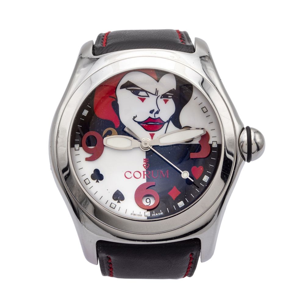 Corum Bubble Joker The Collector Series, wristwatch 限量版669/777，钢制，45毫米圆形表壳。79266&hellip;