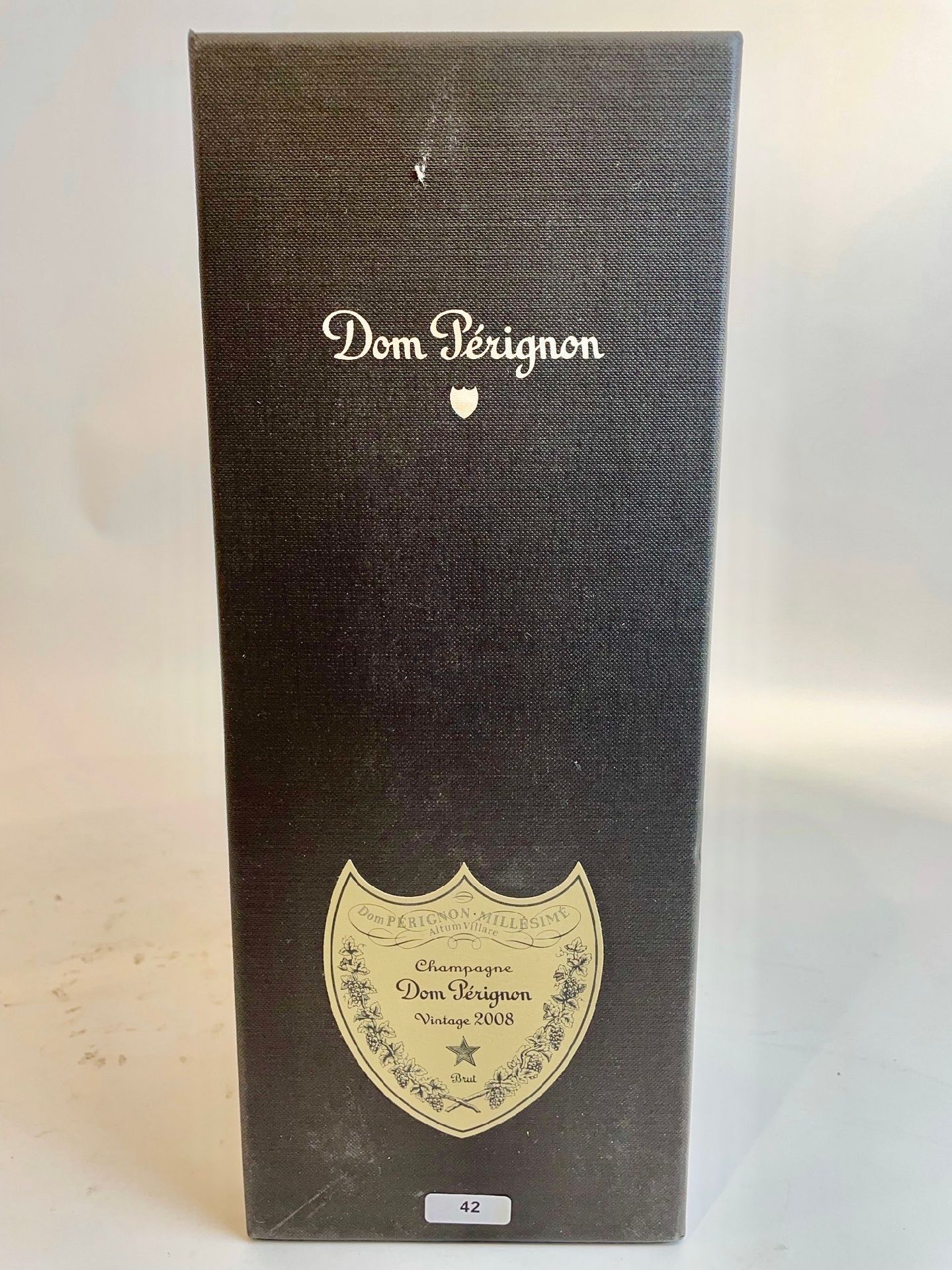 CHAMPAGNE Dom Pérignon (Moët & Chandon) "Vintage", brut 2008, one bottle in its &hellip;
