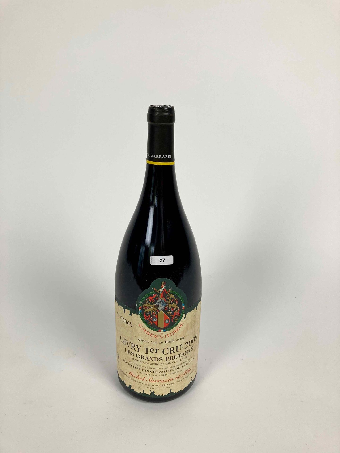 BOURGOGNE (GIVRY) Les Grands-Prétants - Michel Sarrazin & Fils, 1er cru 2009 (ro&hellip;