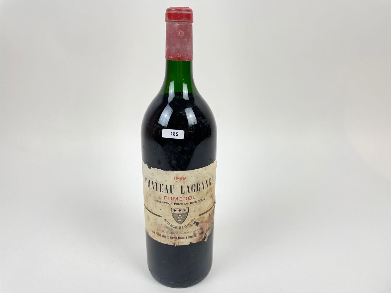 BORDEAUX (POMEROL) Château Lagrange 1989 (rouge), un magnum (1,5 l) [bas-goulot,&hellip;