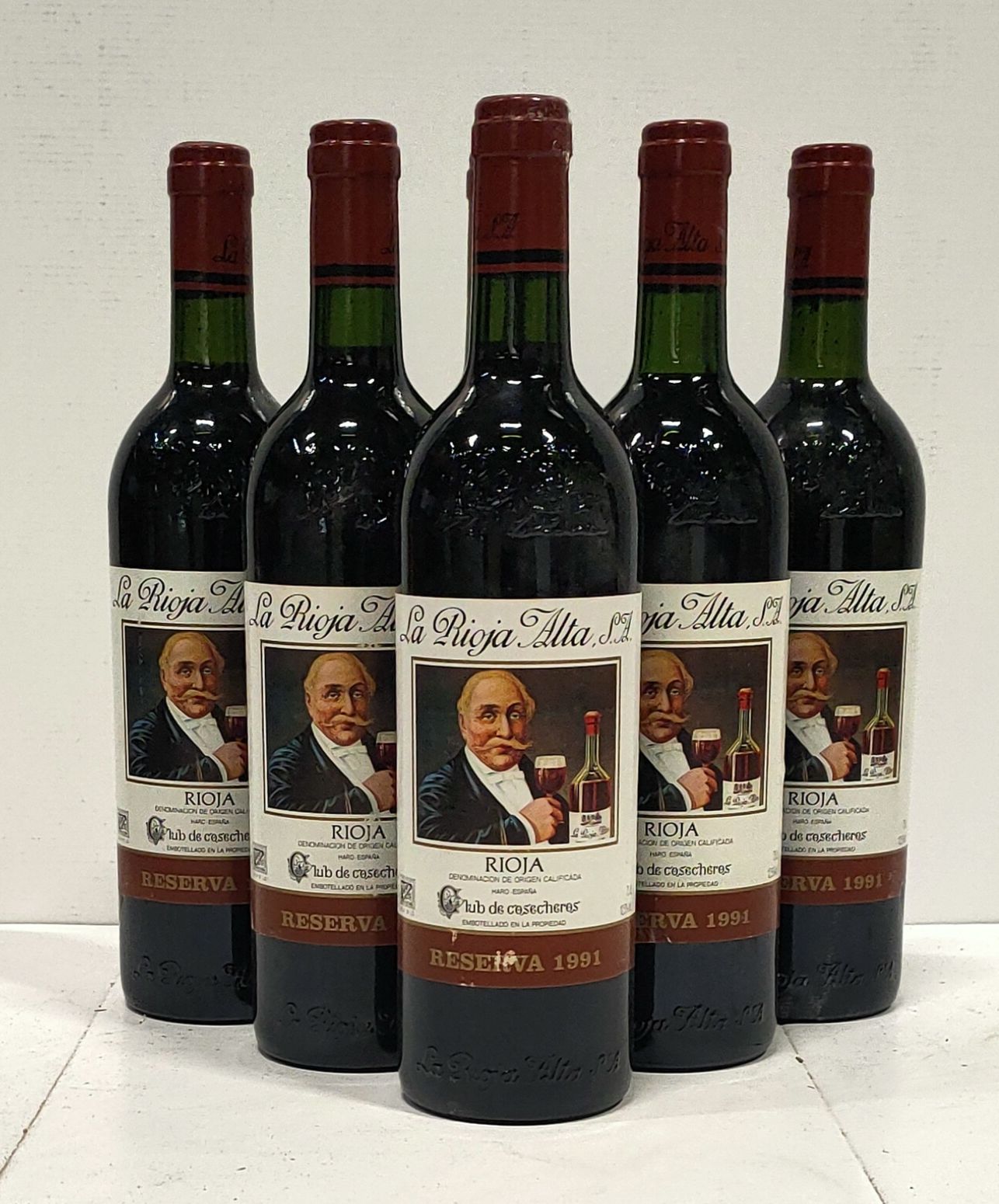 Null 6 bottles

RIOJA Reserva - "La Rioja Alta

1991

2 levels base neck.