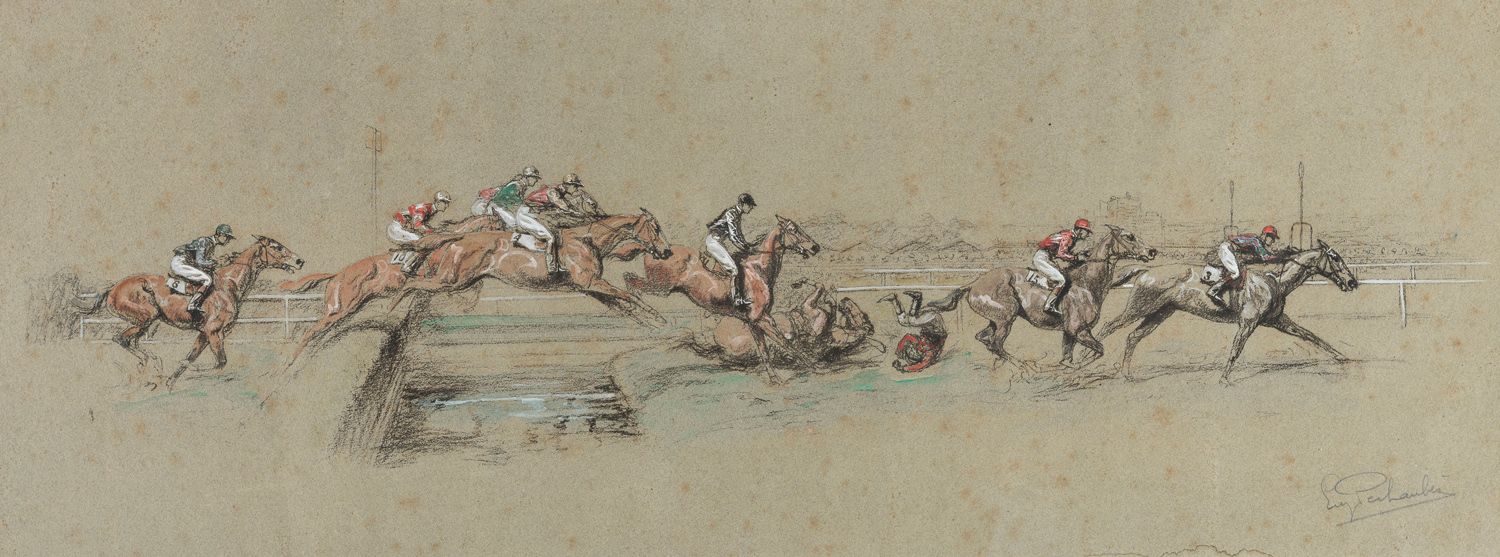 Null Eugène PÉCHAUBES (1890-1967)

Jumping Jump and Polo Scene.

Countersigned p&hellip;