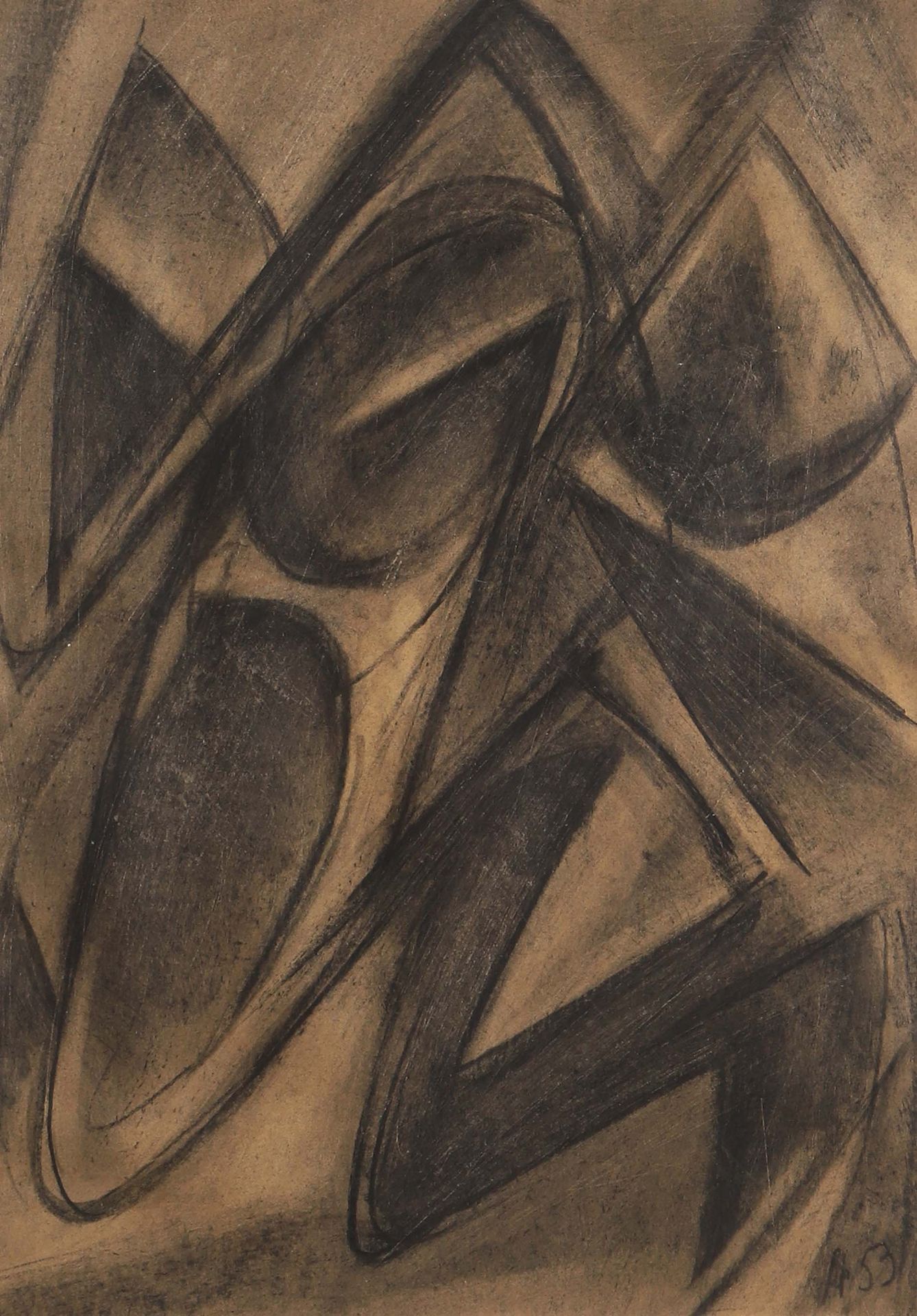 Null 
Biagio PANCINO (né en 1931)



Composition abstraite




Fusain sur papier&hellip;