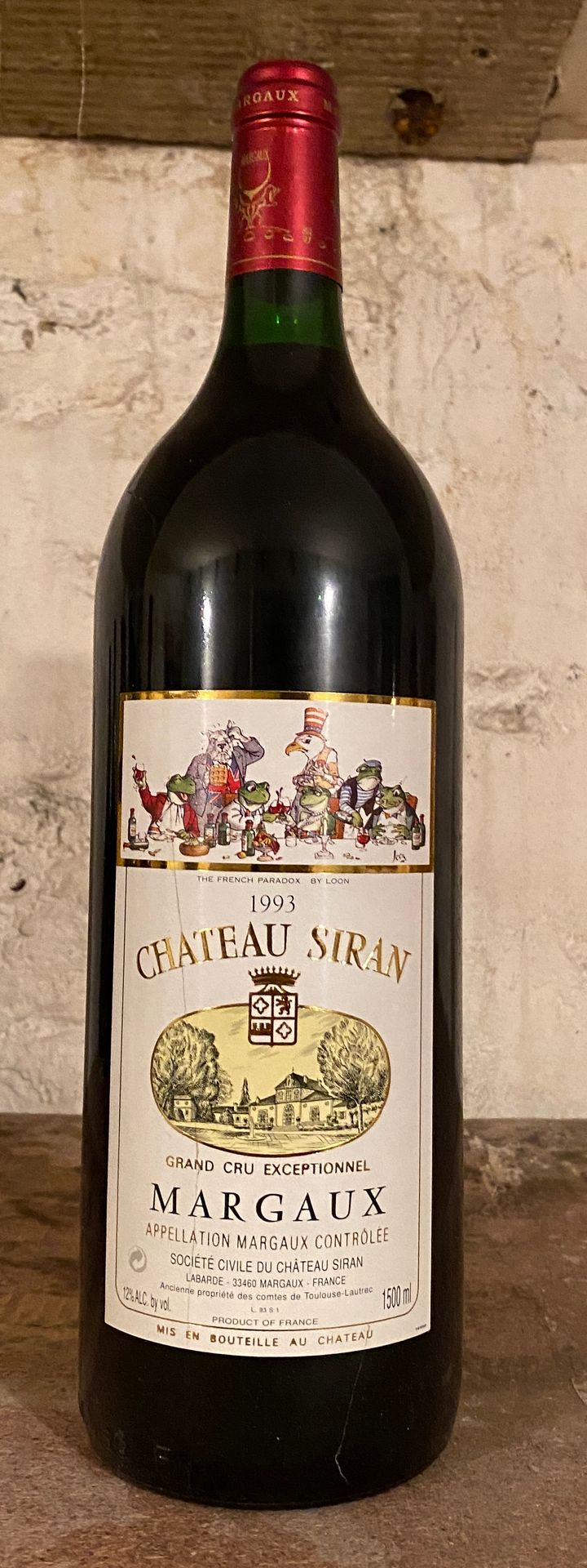 Null 1瓶Chateau SIRAN - Margaux 1993