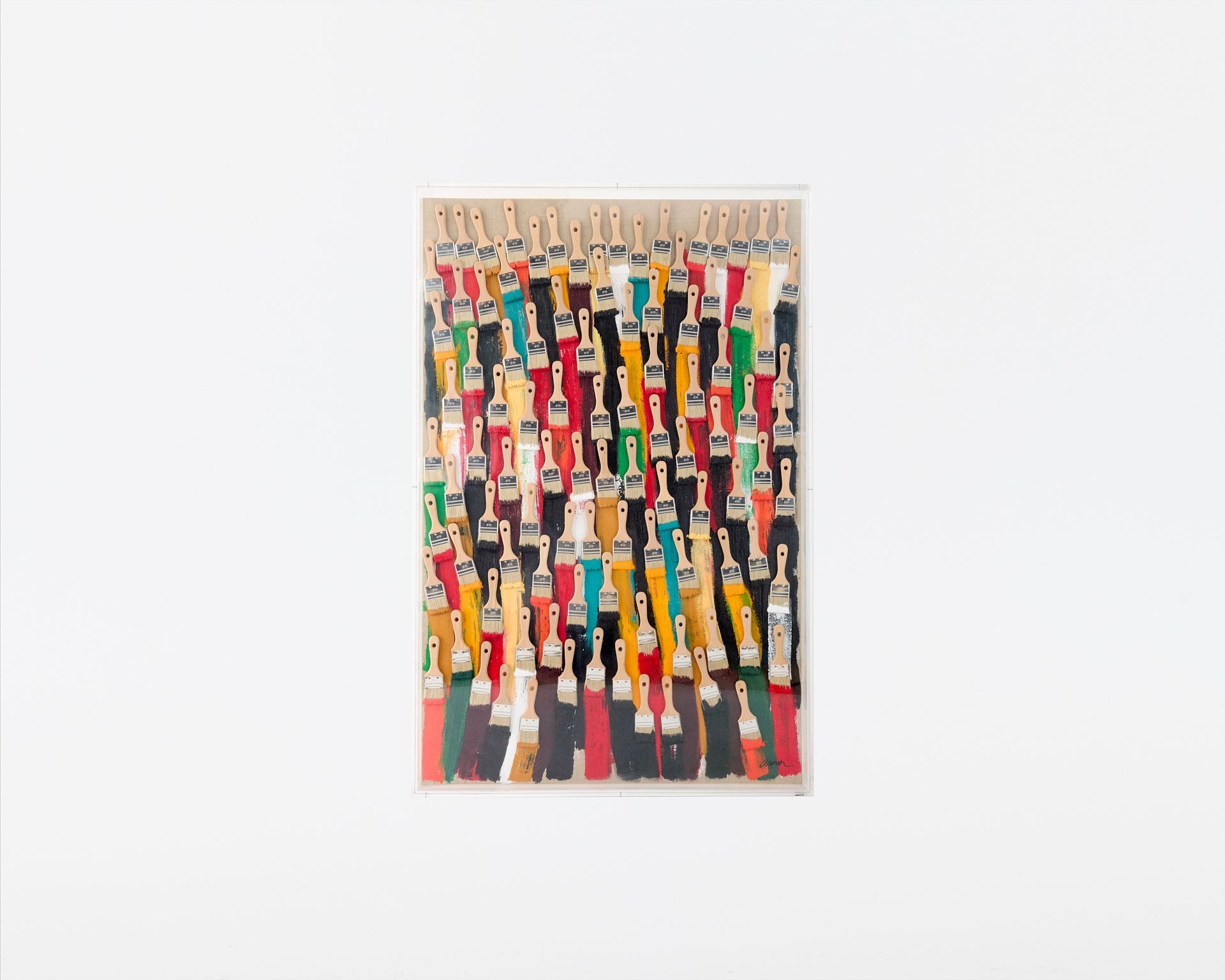 Null ARMAN (1928 - 2005)
Brush and Brunch, 2004.
Tabletop of brushes and acrylic&hellip;