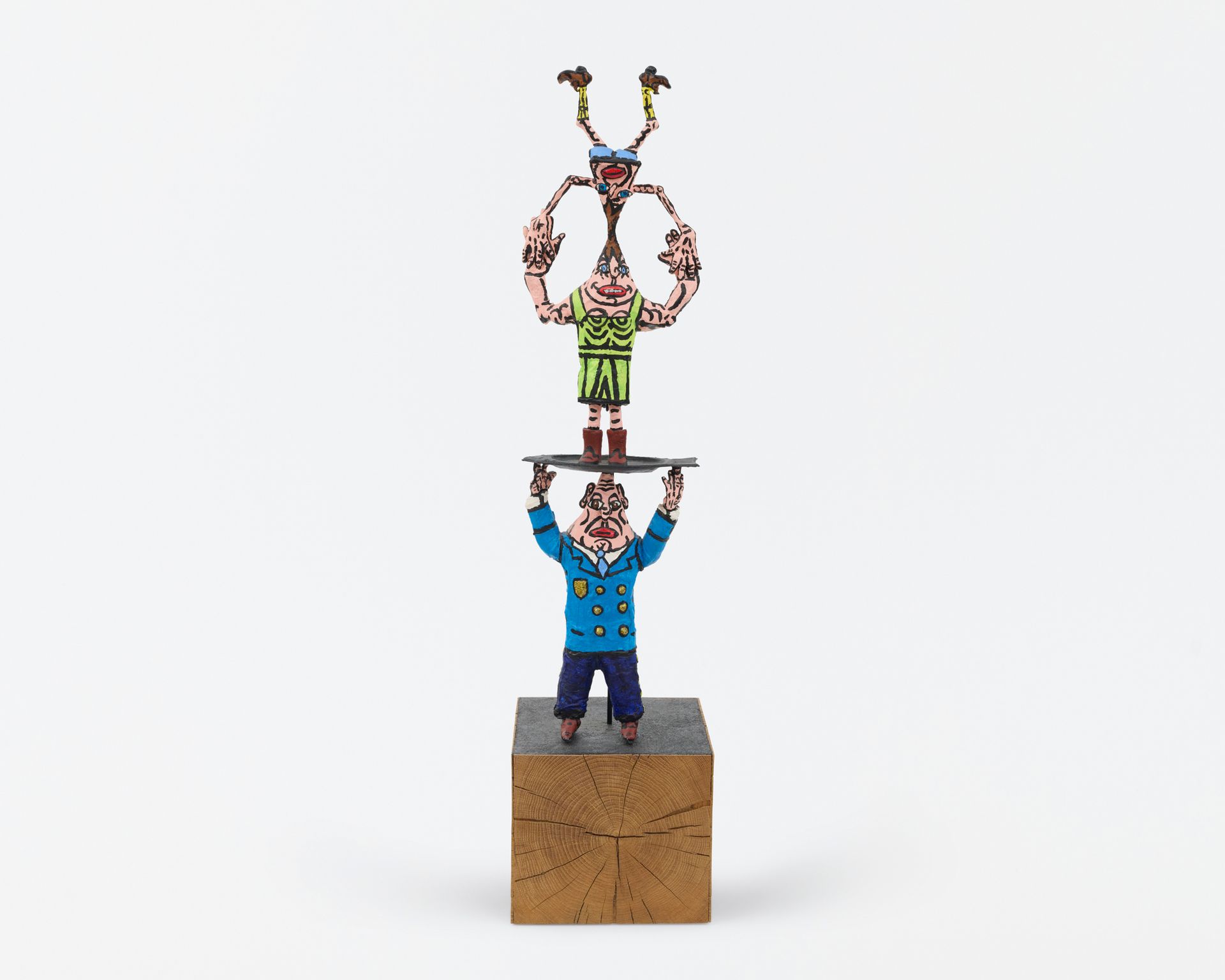 Null Robert COMBAS (Born 1957)
The Radaze family
Painted resin on square
base.
E&hellip;