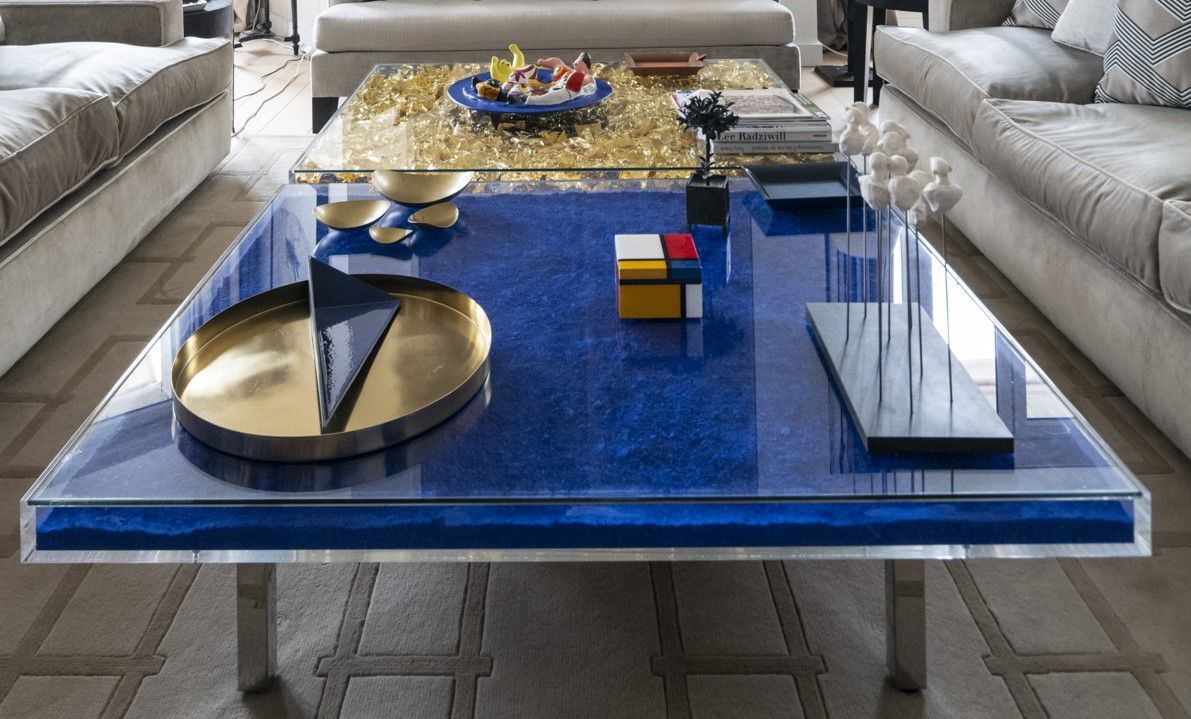 Null Yves KLEIN (1928 - 1962)
Tisch Blau Klein
Tischplatte aus Glas und Plexigla&hellip;