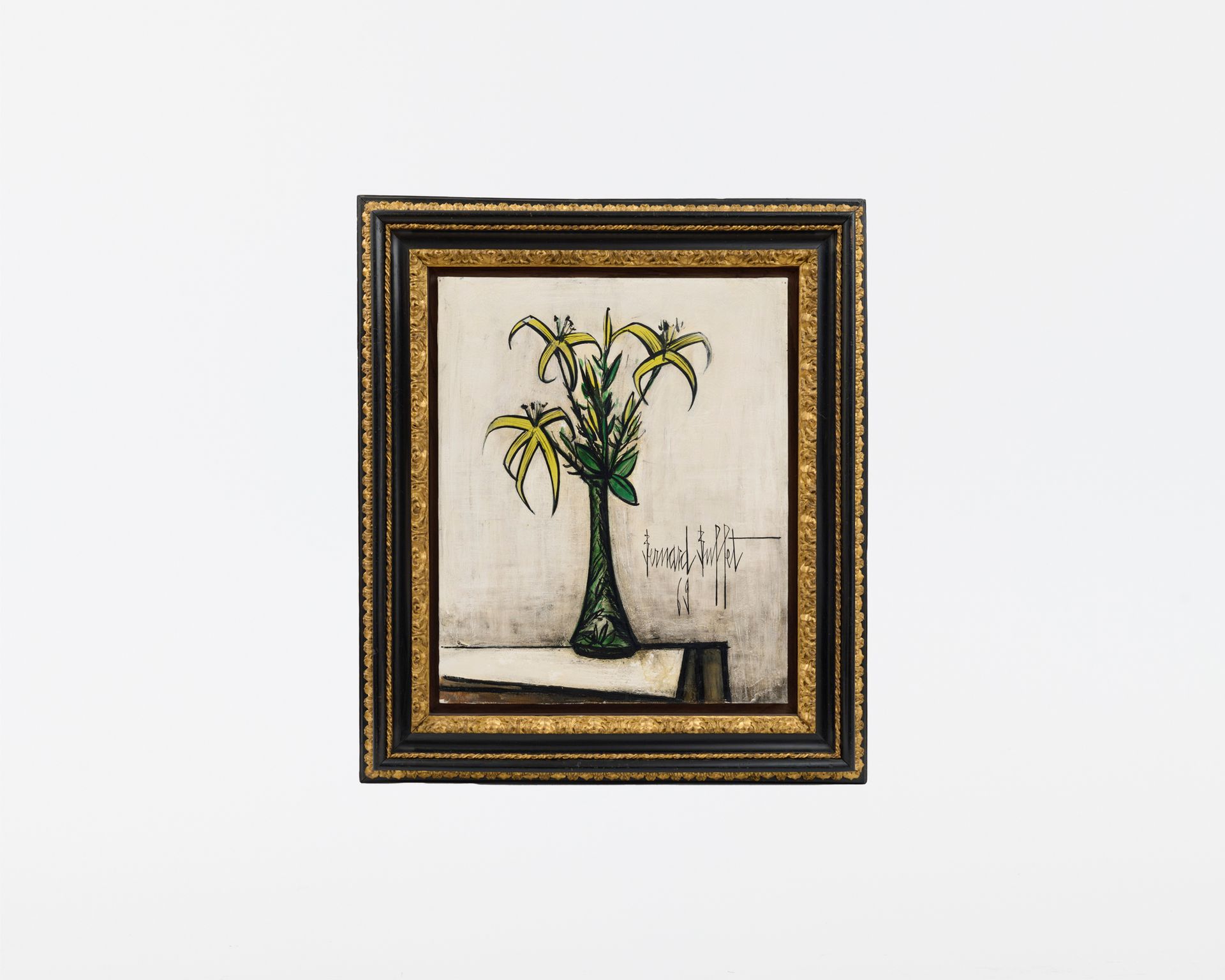 Null Bernard BUFFET (1928 - 1999)
Liliums dans un vase, 1969.
Huile sur toile.
S&hellip;