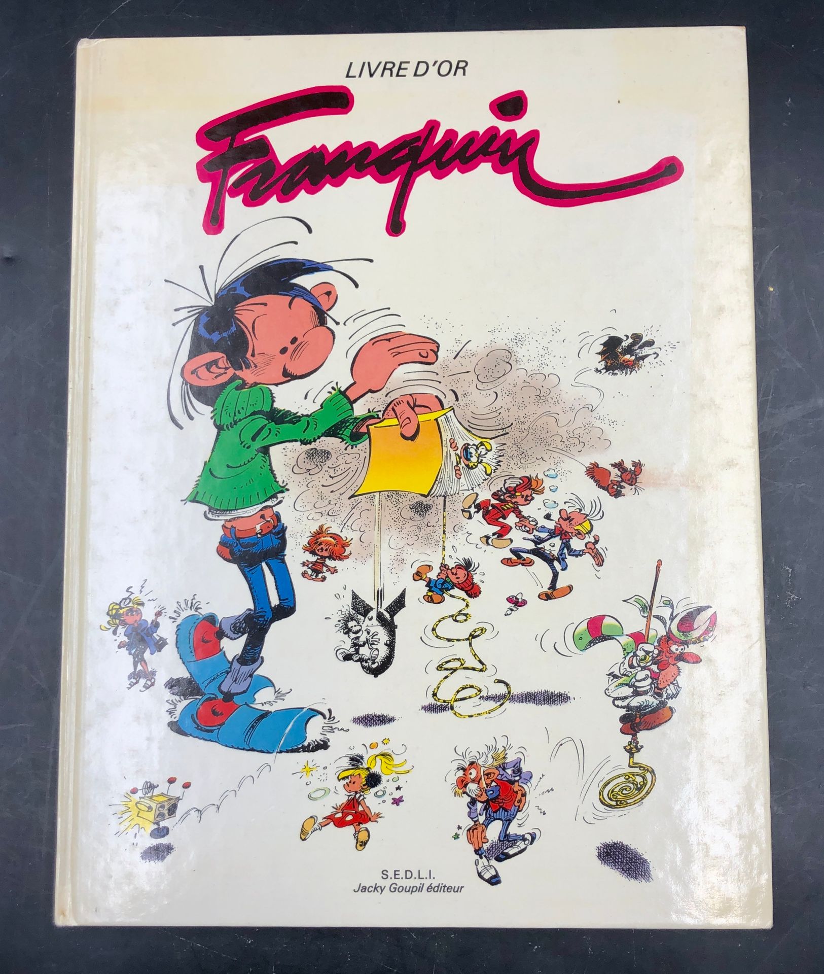 Null FRANQUIN - Le livre d’or de la bande dessinée, ed. Goupil, 1982. En l’état.
