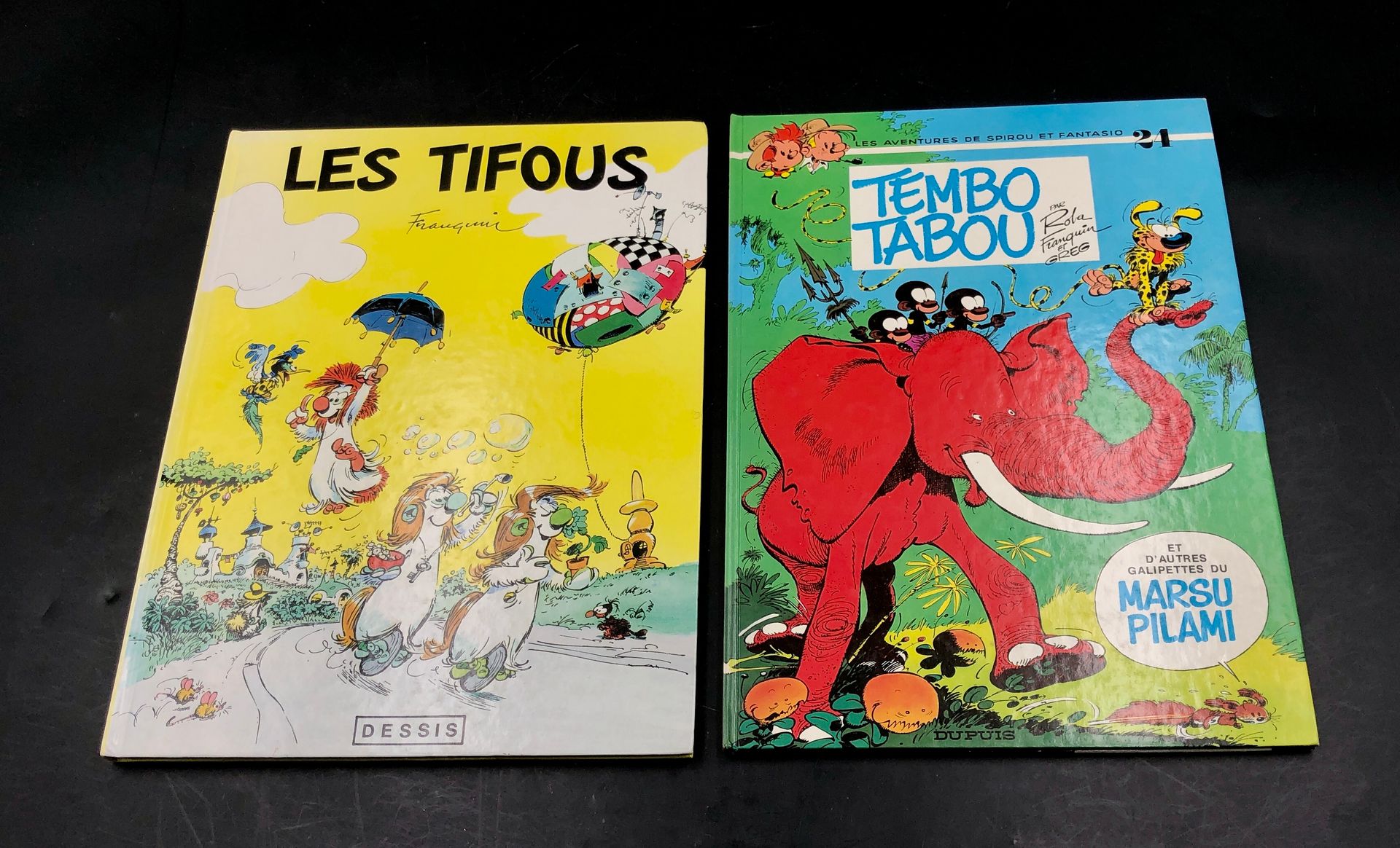 Null FRANQUIN - Les tifous, 1990, Ed. Dessis - ROBA FRANQUIN GREG - Les aventure&hellip;