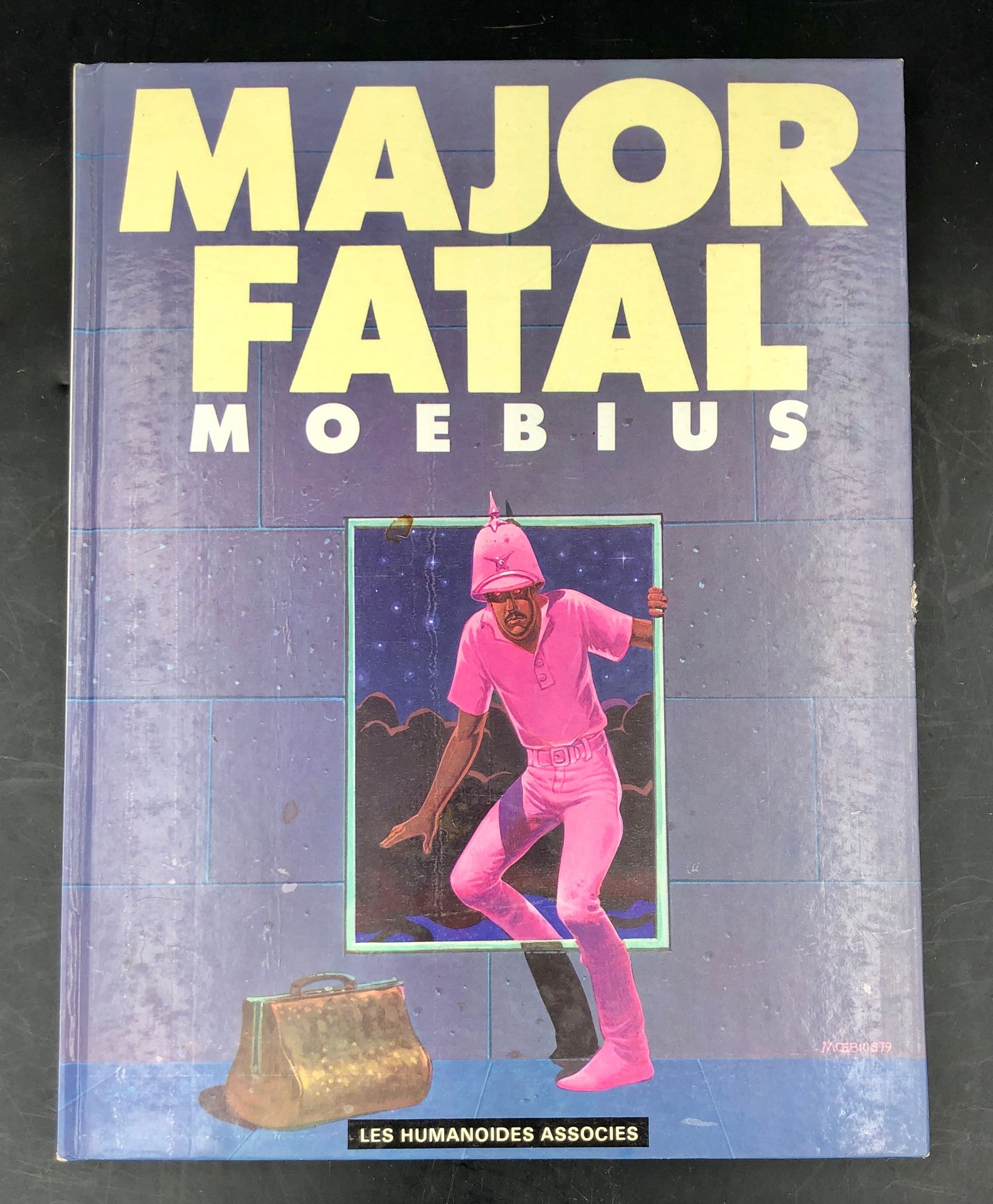 Null MOEBIUS, Major fatal, ed. Les Humanoïdes associés, 1979 (some stains, wear,&hellip;