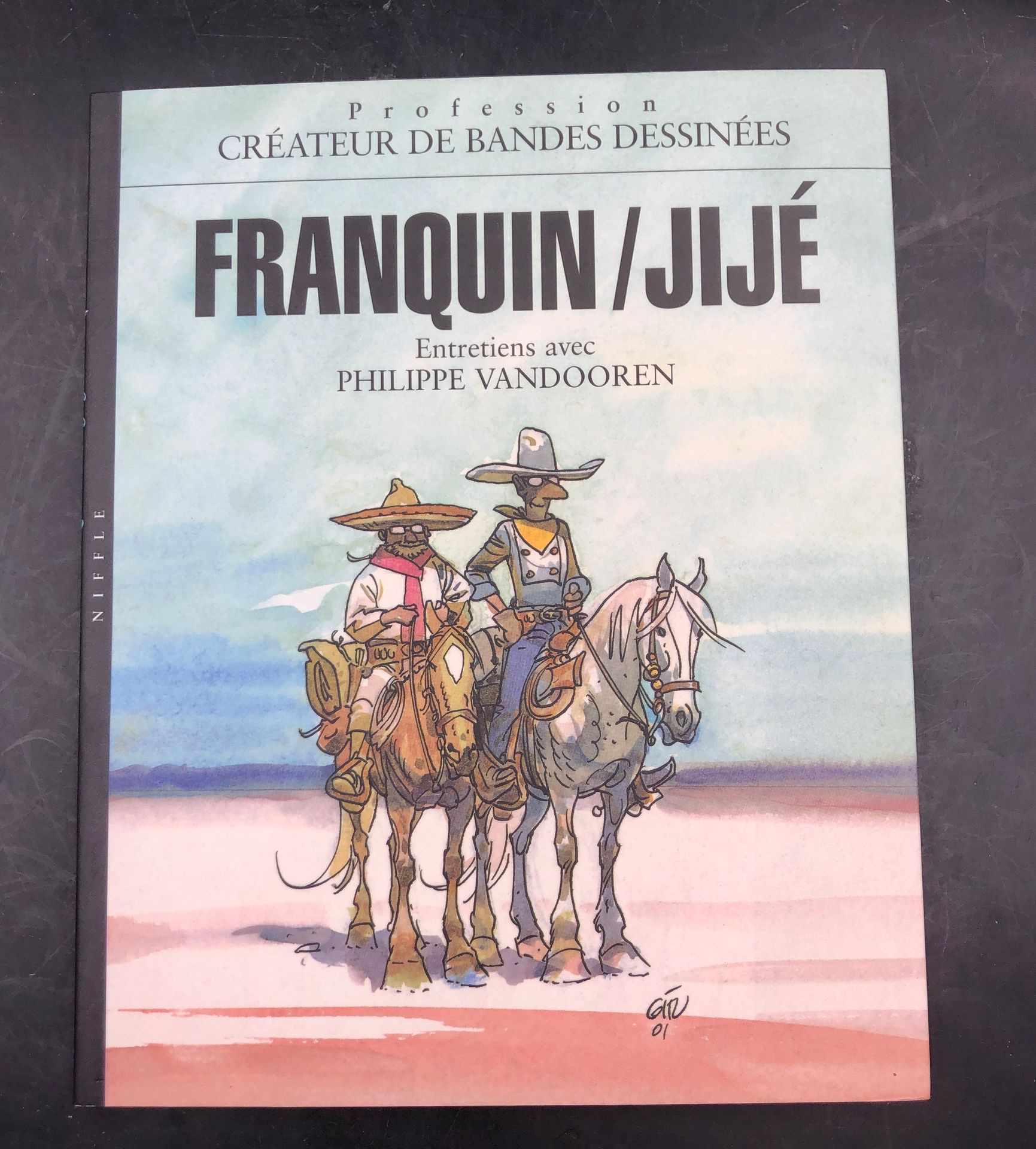 Null FRANQUIN JIJÉ - Entretiens avec Philippe Vandooren, 2001, ed. Niffle.