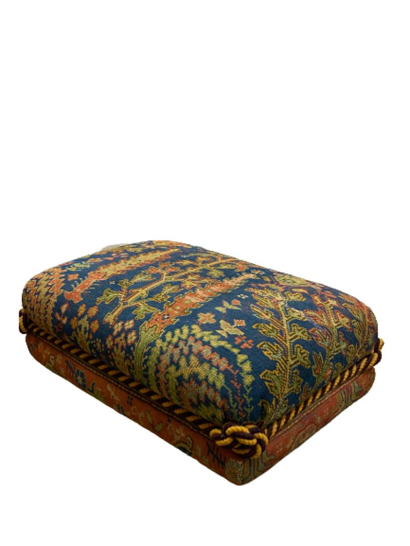 Null Ottoman Sitzsack aus Stoff 50 x 87 x 137