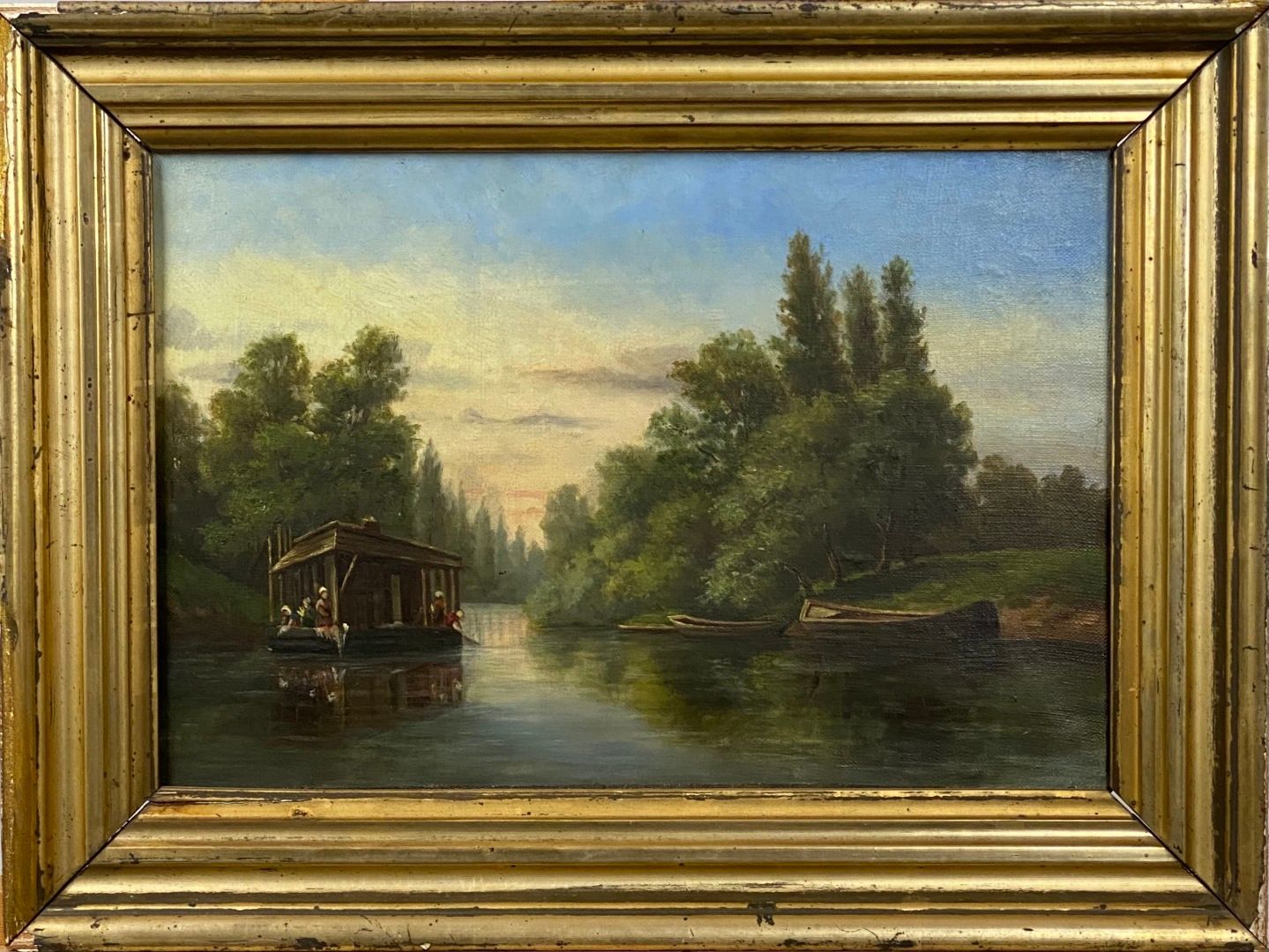 Null 19世纪末至20世纪初的学校

在湖边的人物

布面油画

27 x 40 厘米

(孔、磨损)