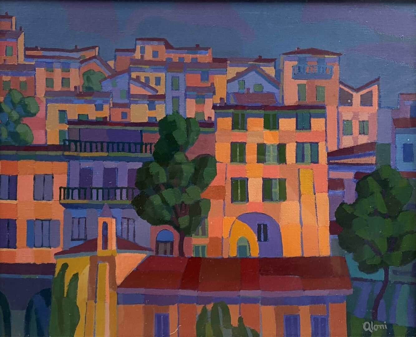 Null ALONI (XXth)

Provencal village 

Oil on canvas, signed lower right

40 x 5&hellip;
