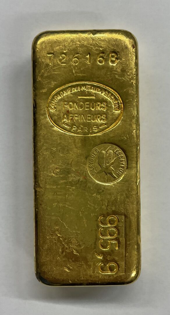Null Lingot d'or 1Kg (995.9 g) de la Compagnie des métaux précieux n°726168
SUR &hellip;