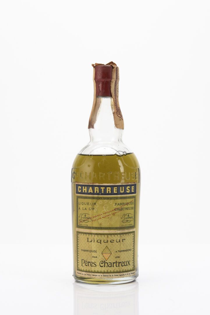 Null 1 50 Cl CHARTREUSE VERTE TARRAGONE PÉRIODE 1945-1951 (6,3 cm; e.L.A.) Pères&hellip;