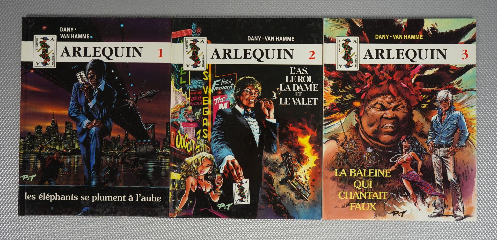 Null ARLEQUIN (Dany and Van Hamme) 



Volumes 1, 2, 3



With

BURTON and CYB (&hellip;