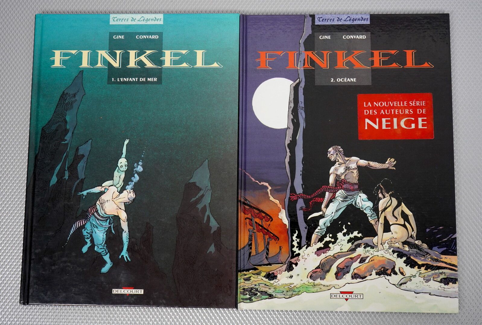 Null FINKEL (Giné and Convard).



Volumes 1 and 2, both with a dedication drawi&hellip;
