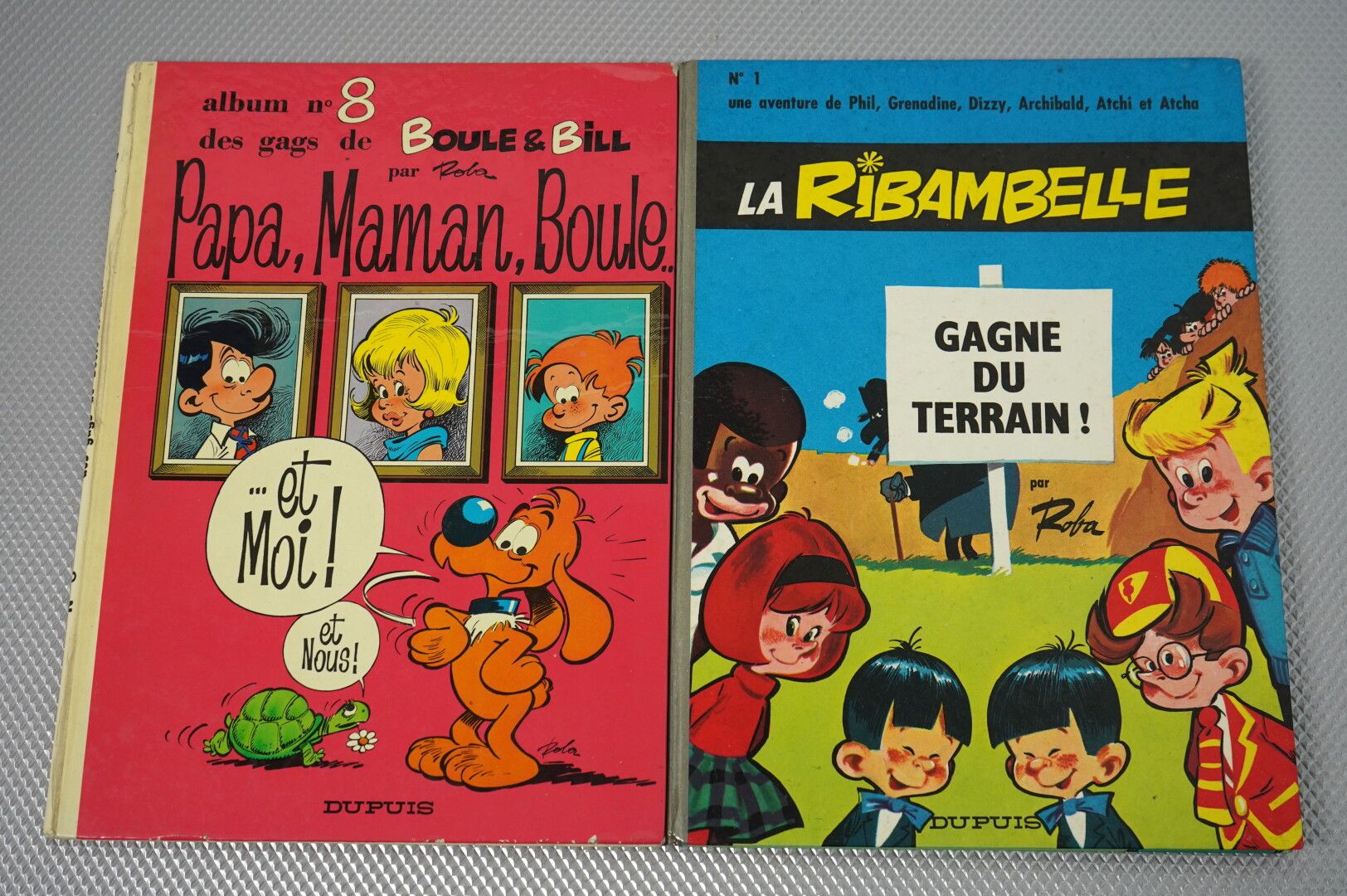 Null La Ribambelle正在取得进展!(ROBA)。



该系列的第1号，1966年，第2次印刷，灰色圆背，近乎全新的状态。



与



BO&hellip;