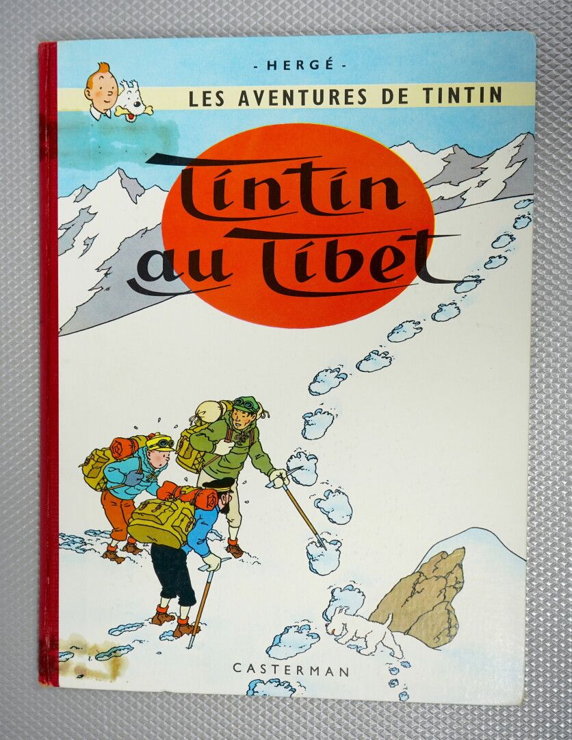 Null TINTIN in Tibet. 1960/61. Französische EO (Erwähnung Redoutable auf den Bar&hellip;