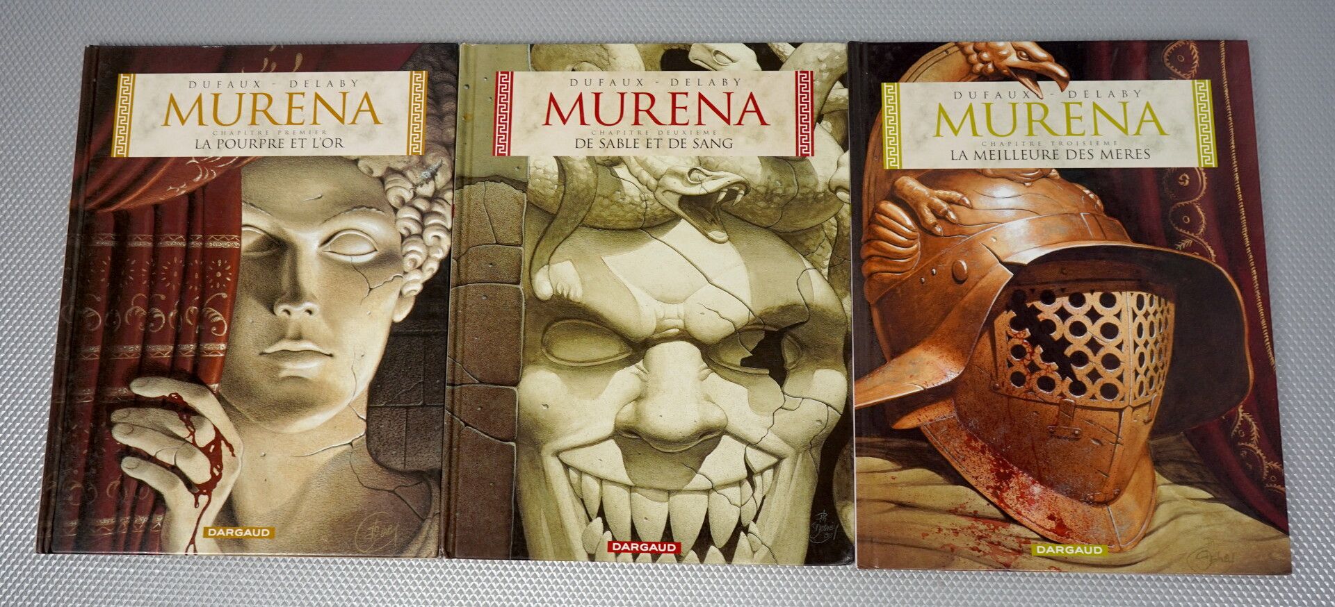 Null MURENA (von Dufaux und Delaby). 9 Alben



Bände 1 bis 9 



Bände 5, 6, 7,&hellip;